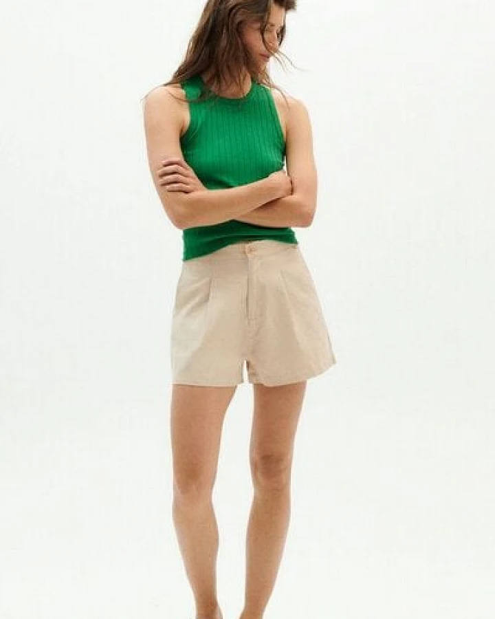 thinking mu Shorts - Narciso aus Hanf und Bio-Baumwolle