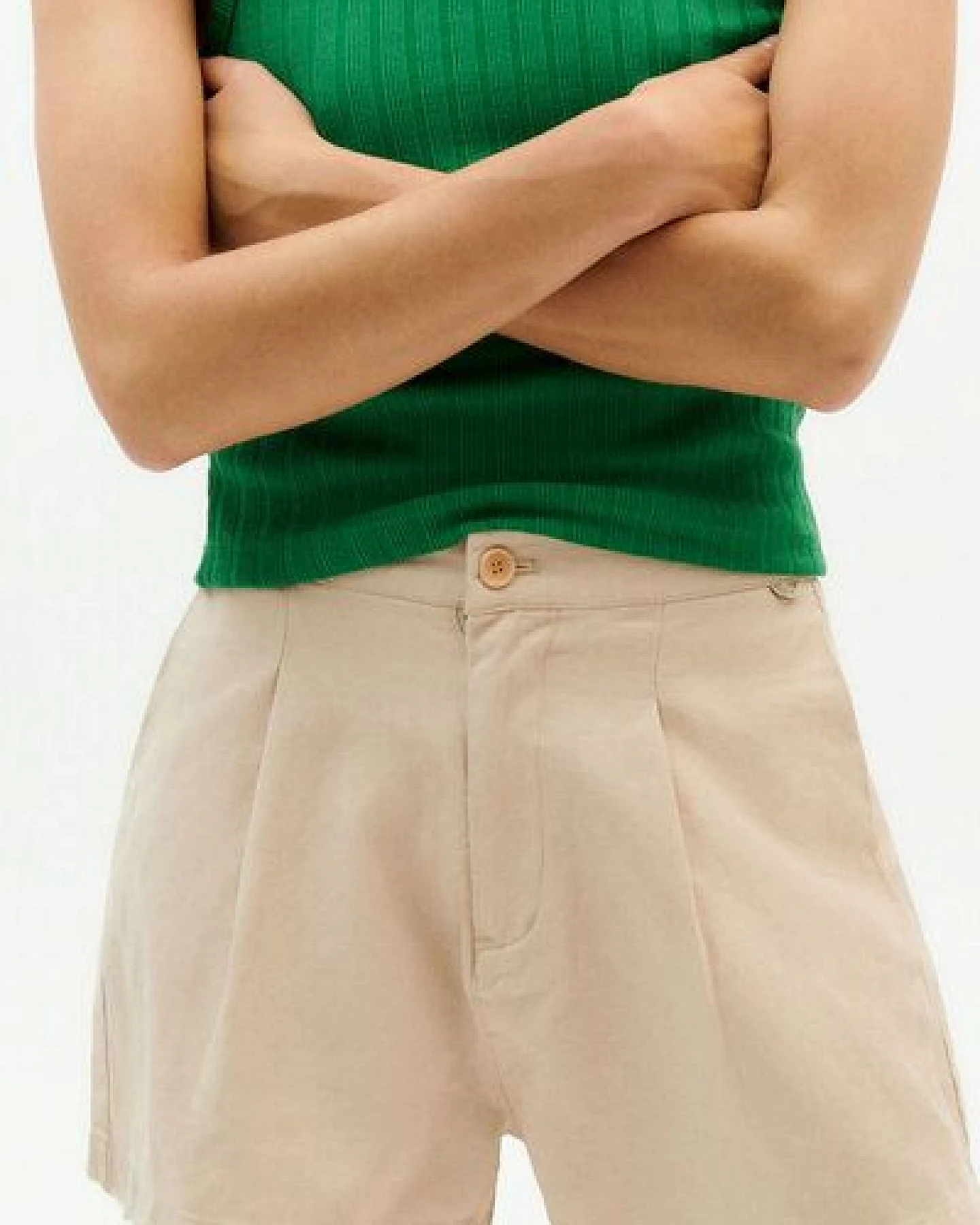 thinking mu Shorts - Narciso aus Hanf und Bio-Baumwolle – Ansicht 2
