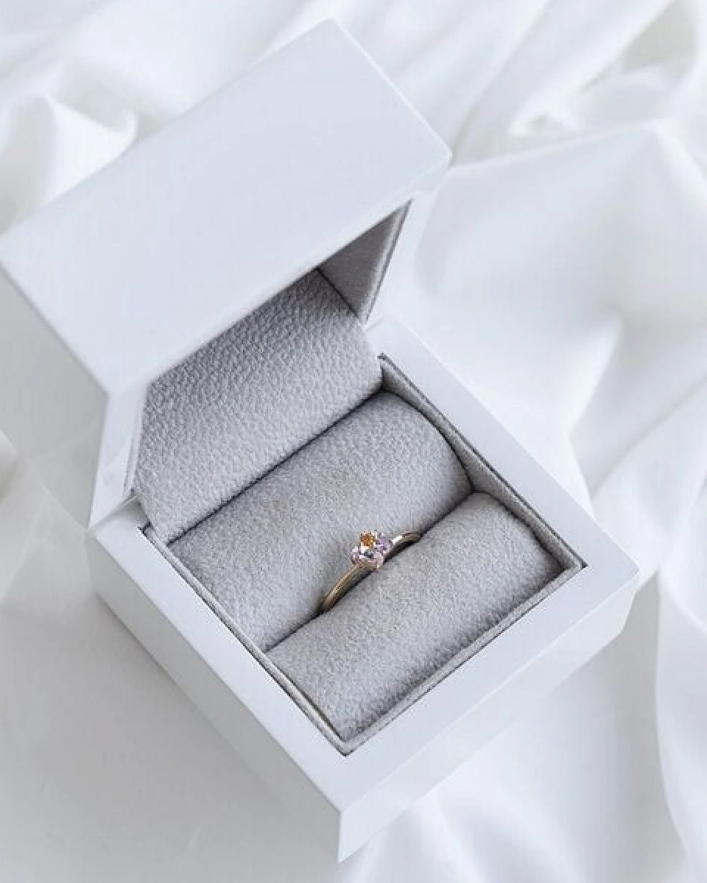 Eppi Cluster-Ring mit Morganit, Saphir, Citrin und Diamant Bluma – Ansicht 4