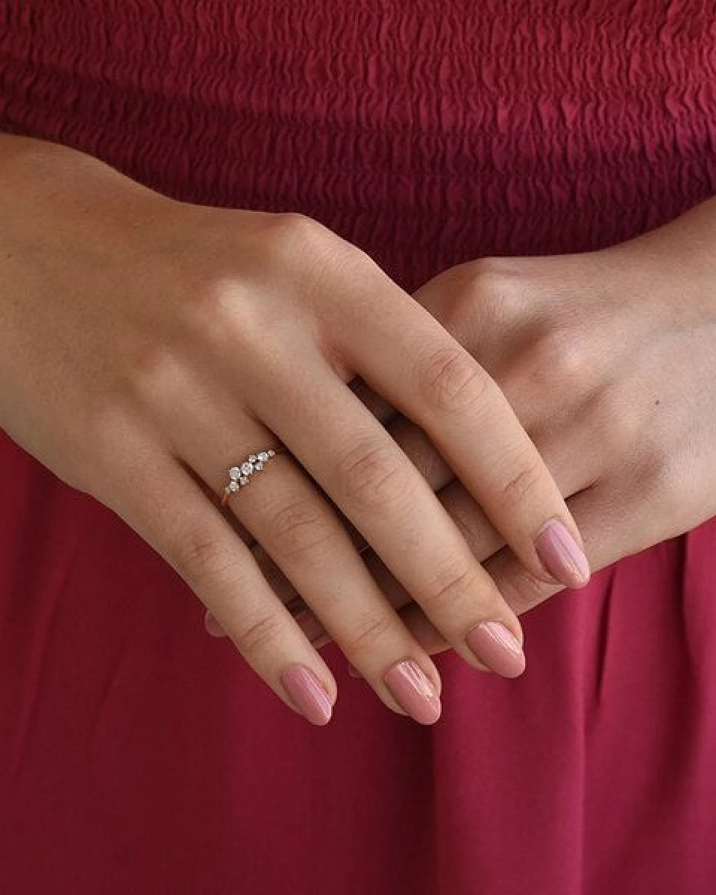 Eppi Cluster Goldring mit Diamanten Isolde – Ansicht 4