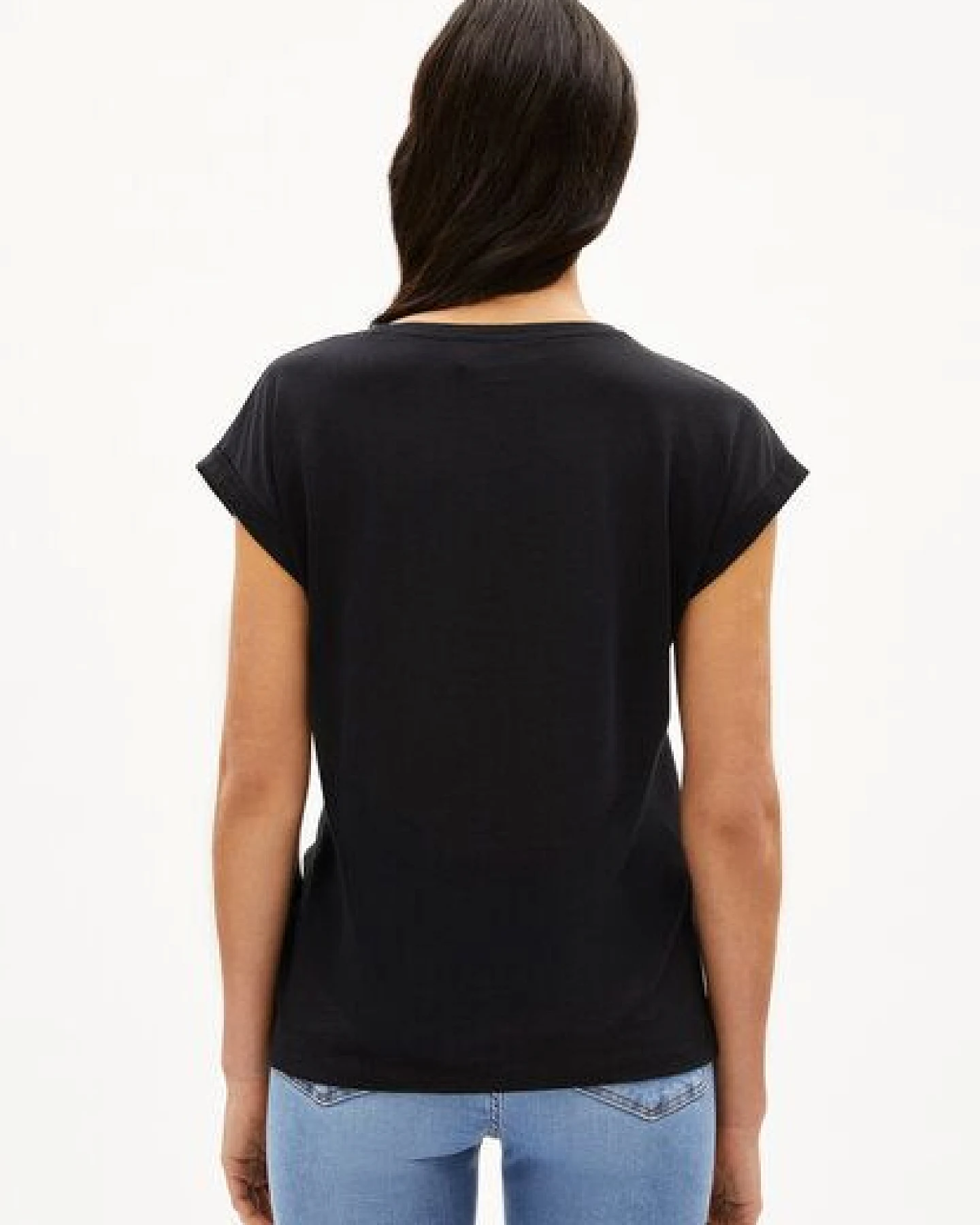 ARMEDANGELS JILAANA Damen T-Shirt aus TENCEL Lyocell Mix – Ansicht 2