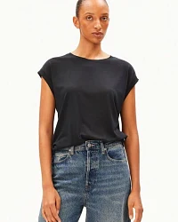 Produktseite: ARMEDANGELS JILAANA Damen T-Shirt aus TENCEL Lyocell Mix