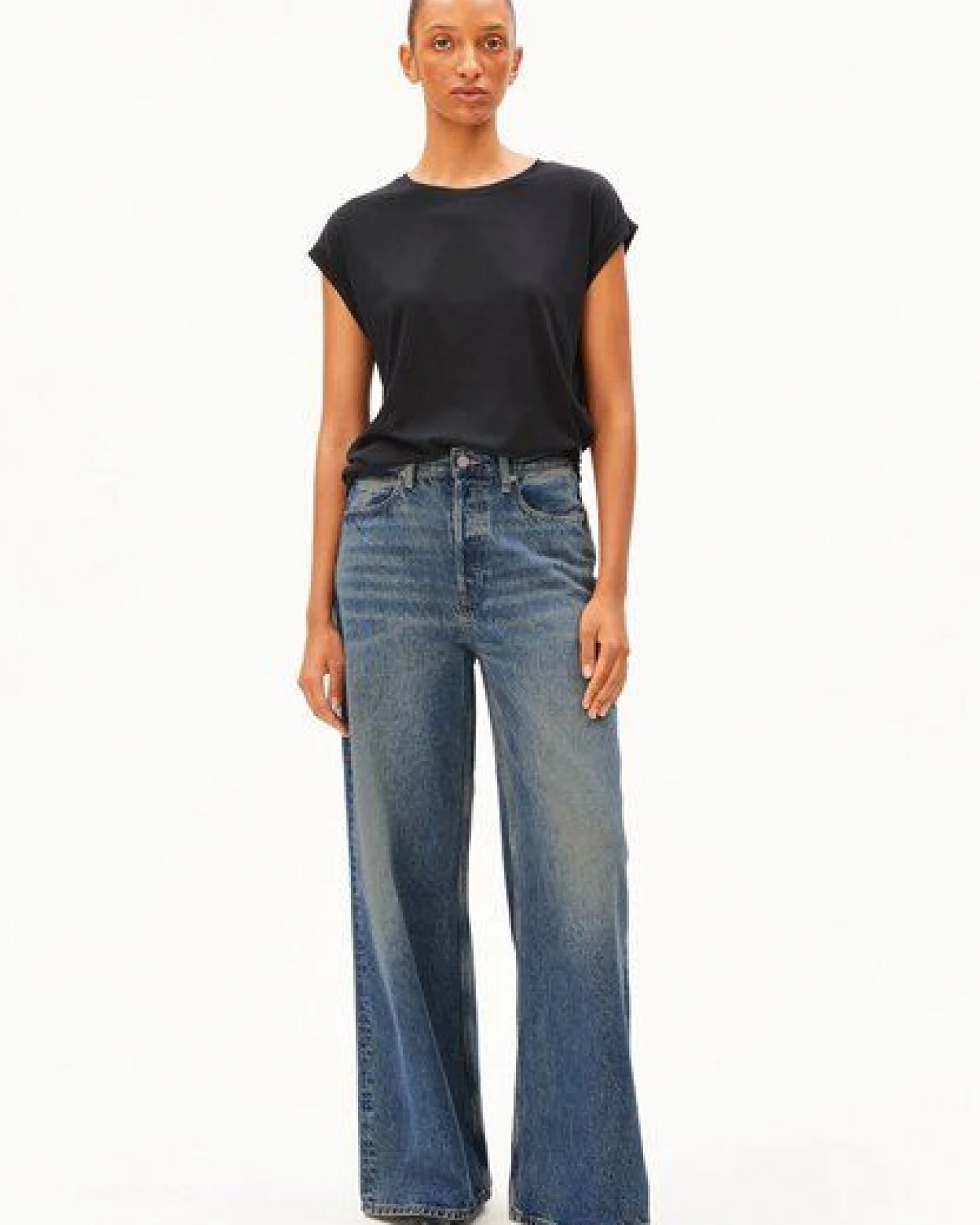 ARMEDANGELS JILAANA Damen T-Shirt aus TENCEL Lyocell Mix – Ansicht 4