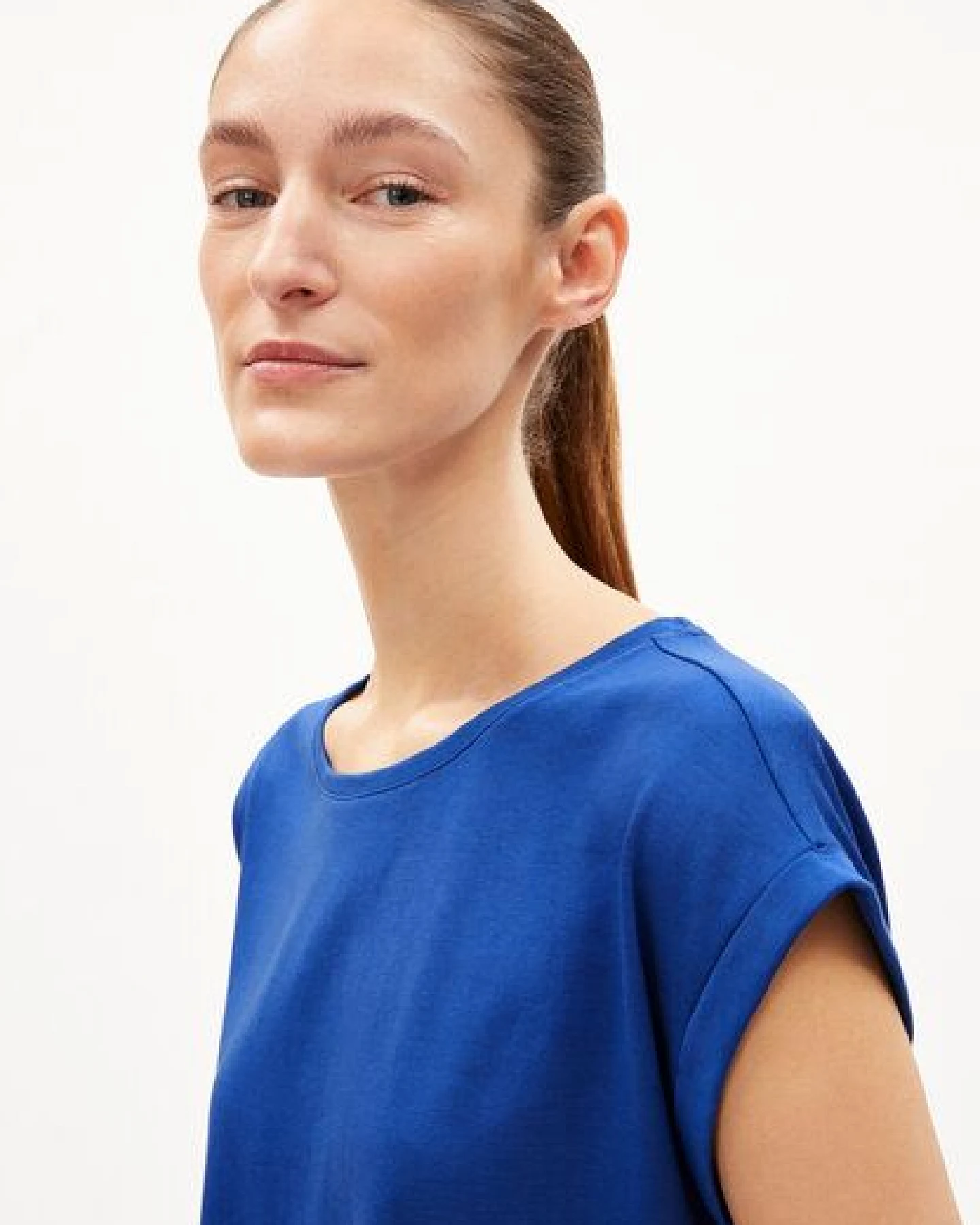 ARMEDANGELS JILAANA Damen T-Shirt aus TENCEL Lyocell Mix – Ansicht 3