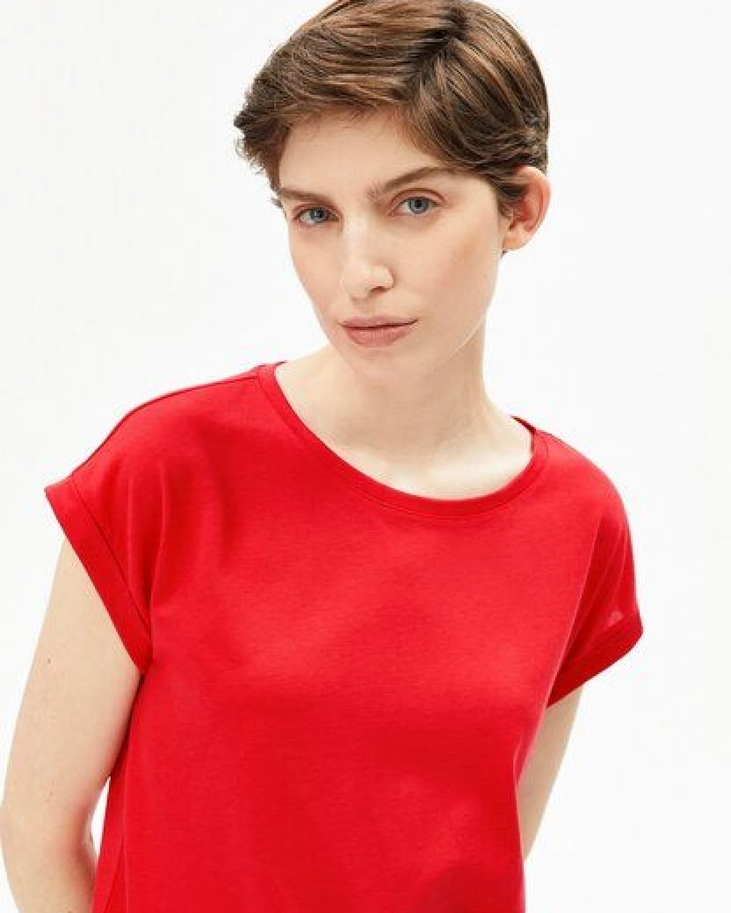 ARMEDANGELS JILAANA Damen T-Shirt aus TENCEL Lyocell Mix – Ansicht 3