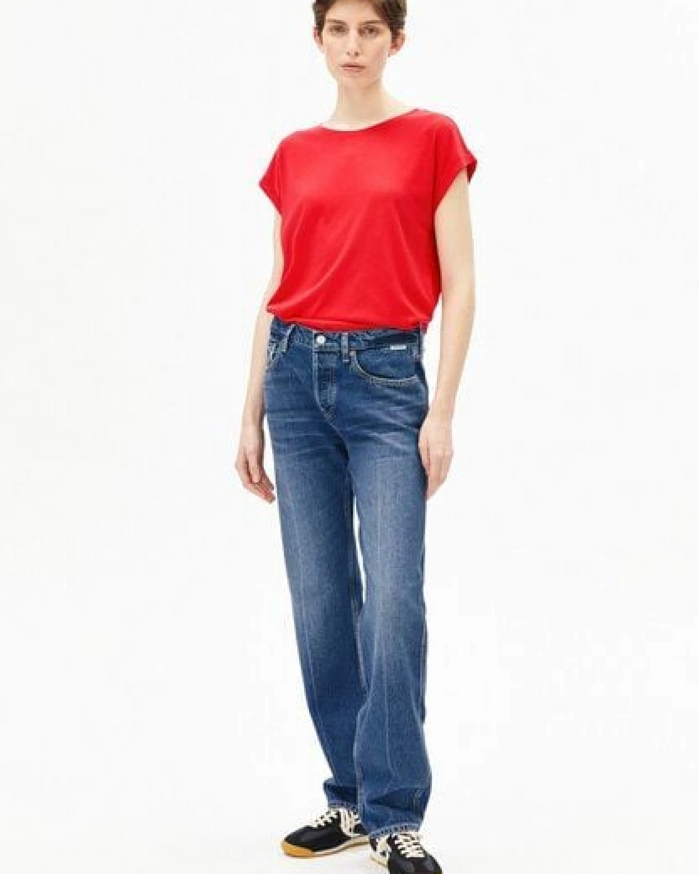 ARMEDANGELS JILAANA Damen T-Shirt aus TENCEL Lyocell Mix – Ansicht 4
