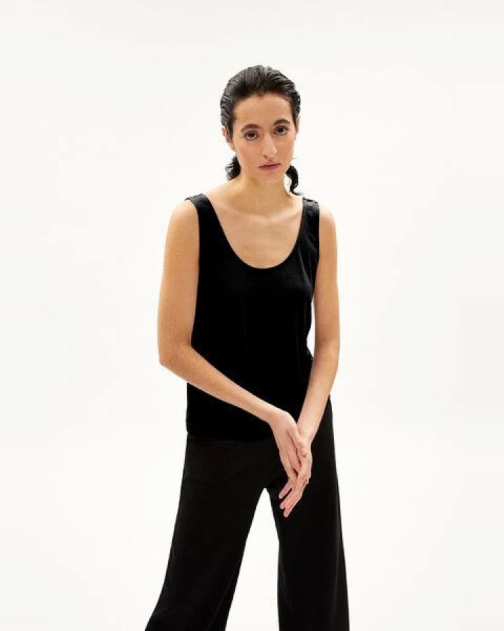 ARMEDANGELS MINAAMI Damen Ripp-Top aus TENCEL Lyocell Mix