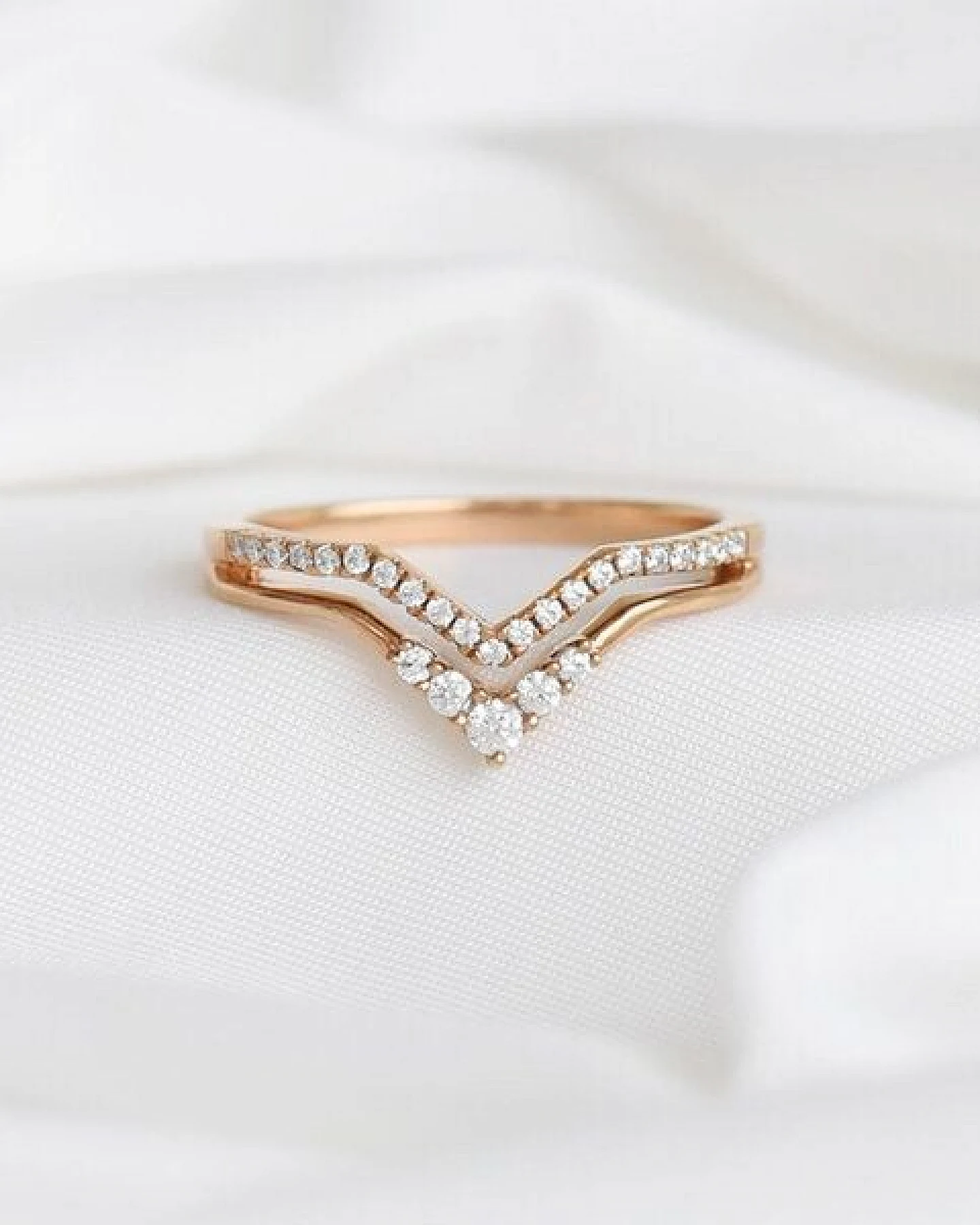 Eppi Ausgeschnittener Ring mit Lab Grown Diamanten Themba – Ansicht 2