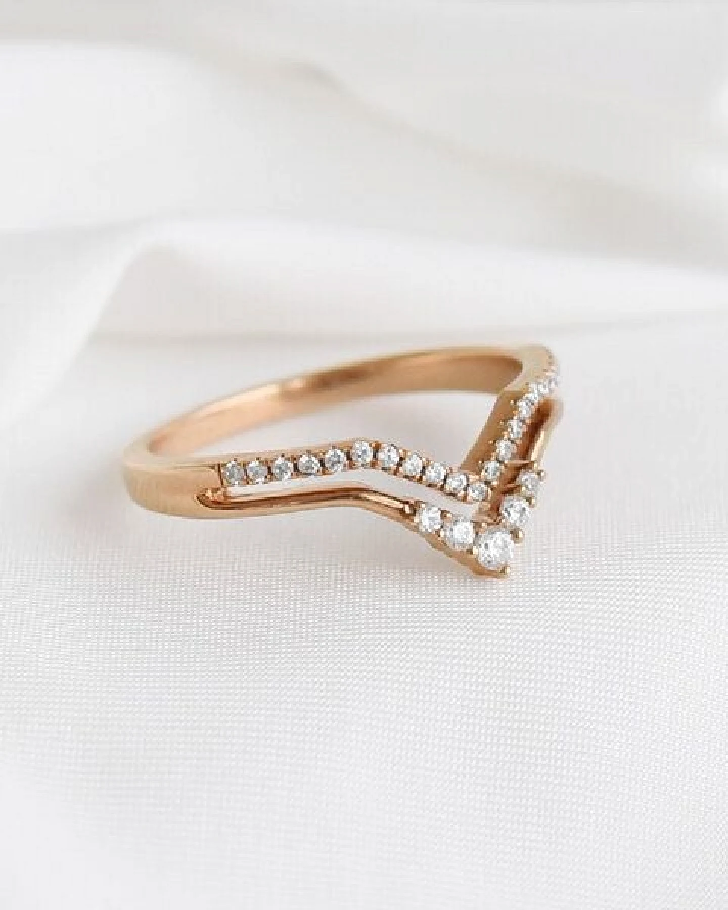 Eppi Ausgeschnittener Ring mit Lab Grown Diamanten Themba – Ansicht 2