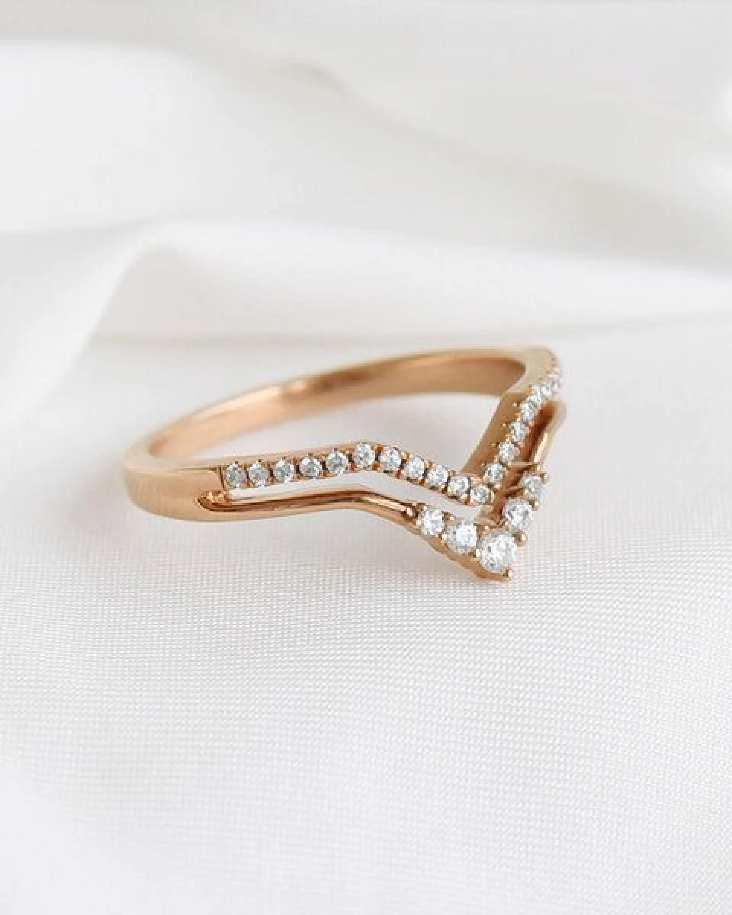Eppi Ausgeschnittener Ring mit Lab Grown Diamanten Themba – Ansicht 2