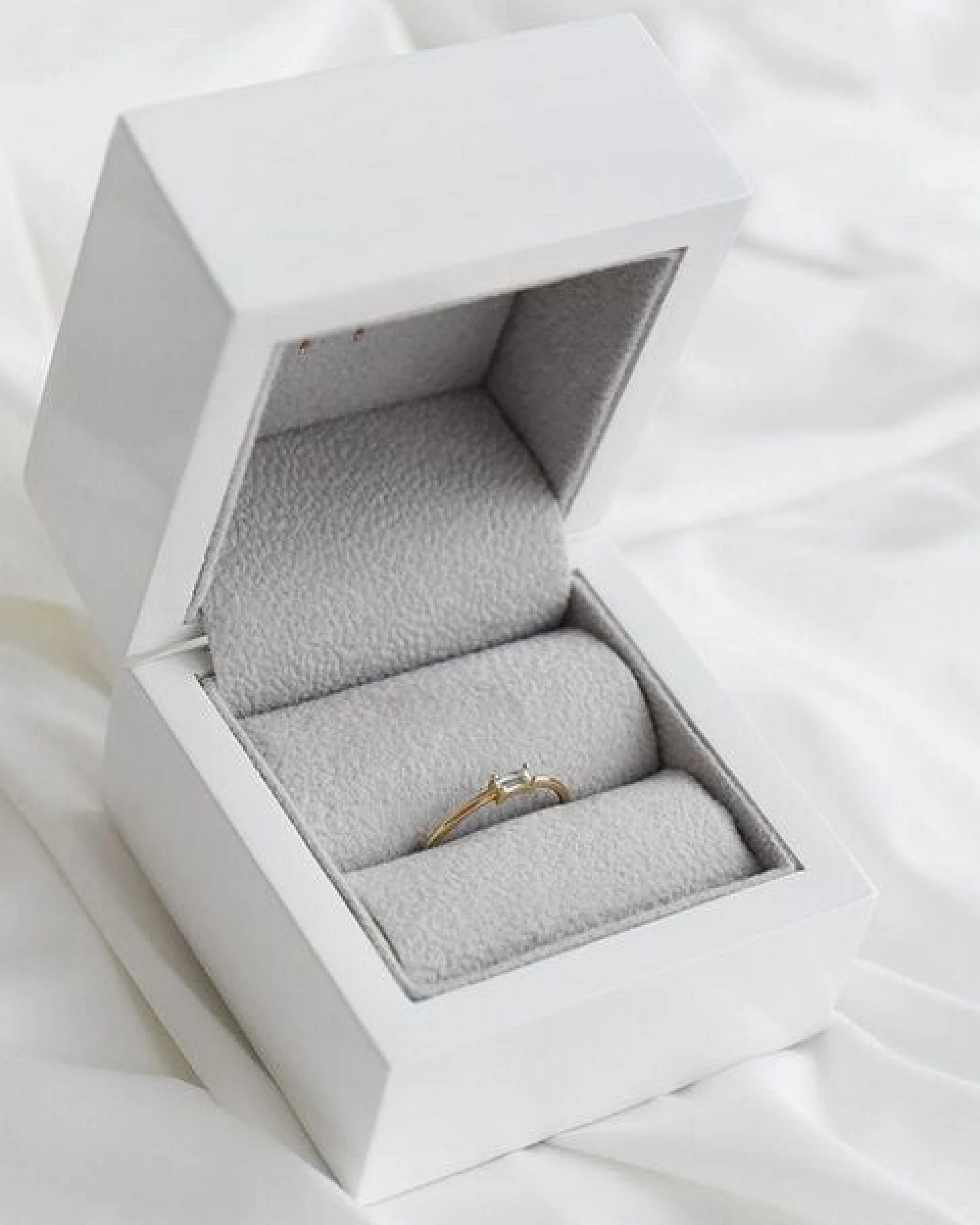 Eppi Minimalistischer Ring mit Aquamarin Koos – Ansicht 4