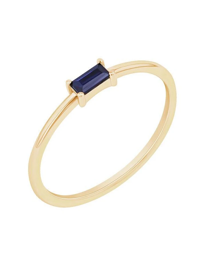 Eppi Ring mit Saphir im minimalistischen Design Koos
