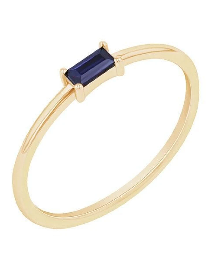 Eppi Ring mit Saphir im minimalistischen Design Koos