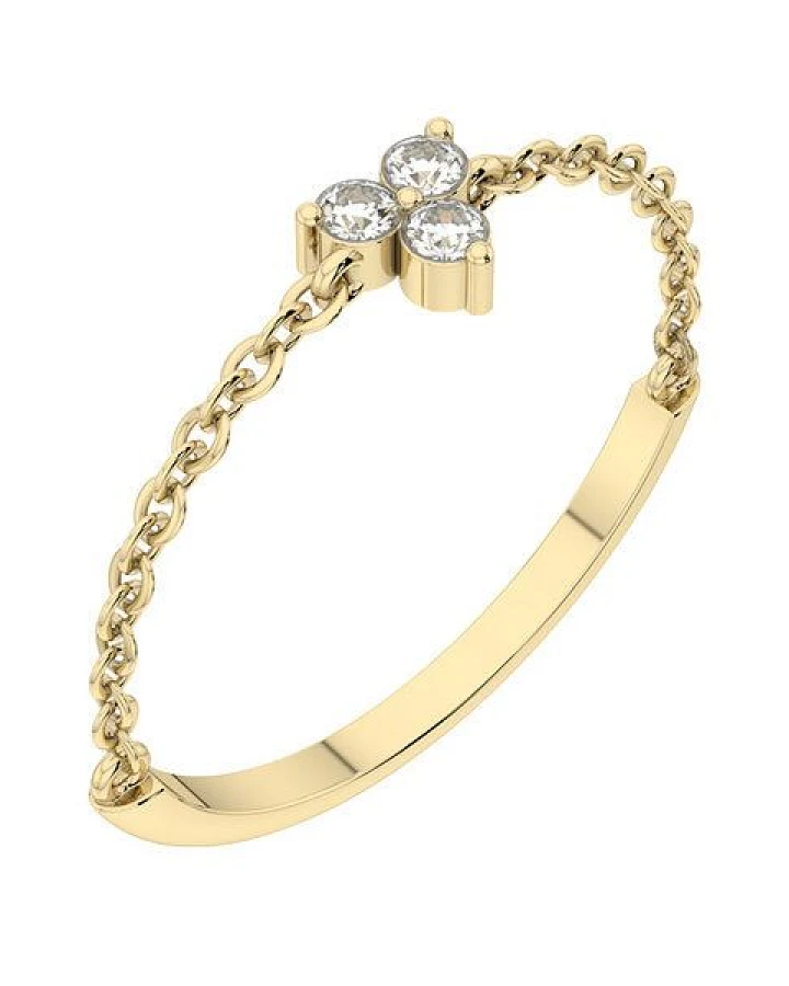 Eppi Minimalistischer Ring mit Lab Grown Diamanten Cybill