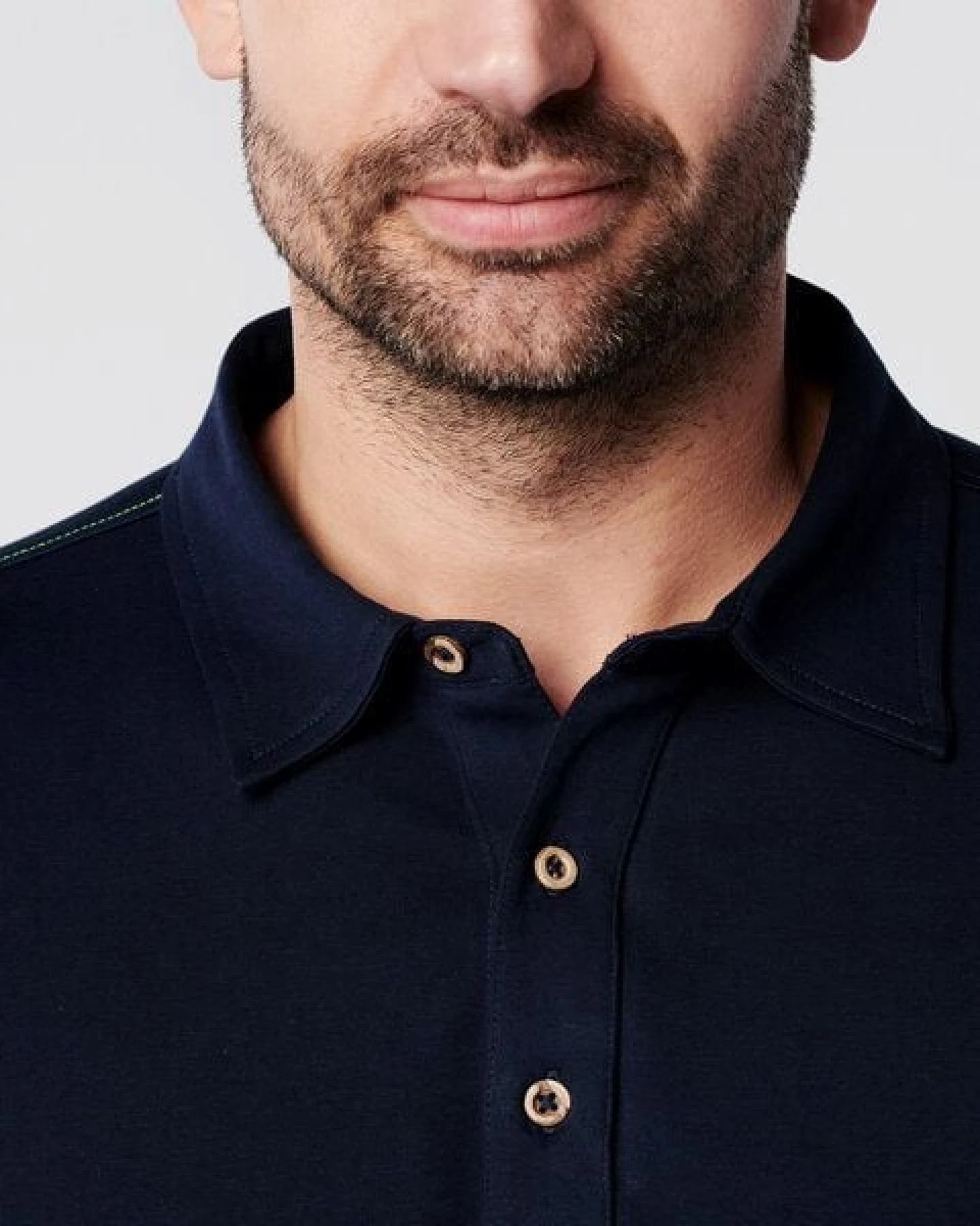 SKOT Fashion SKOT Nachhaltiges Langarm Poloshirt Herren - Slim Fit – Ansicht 4