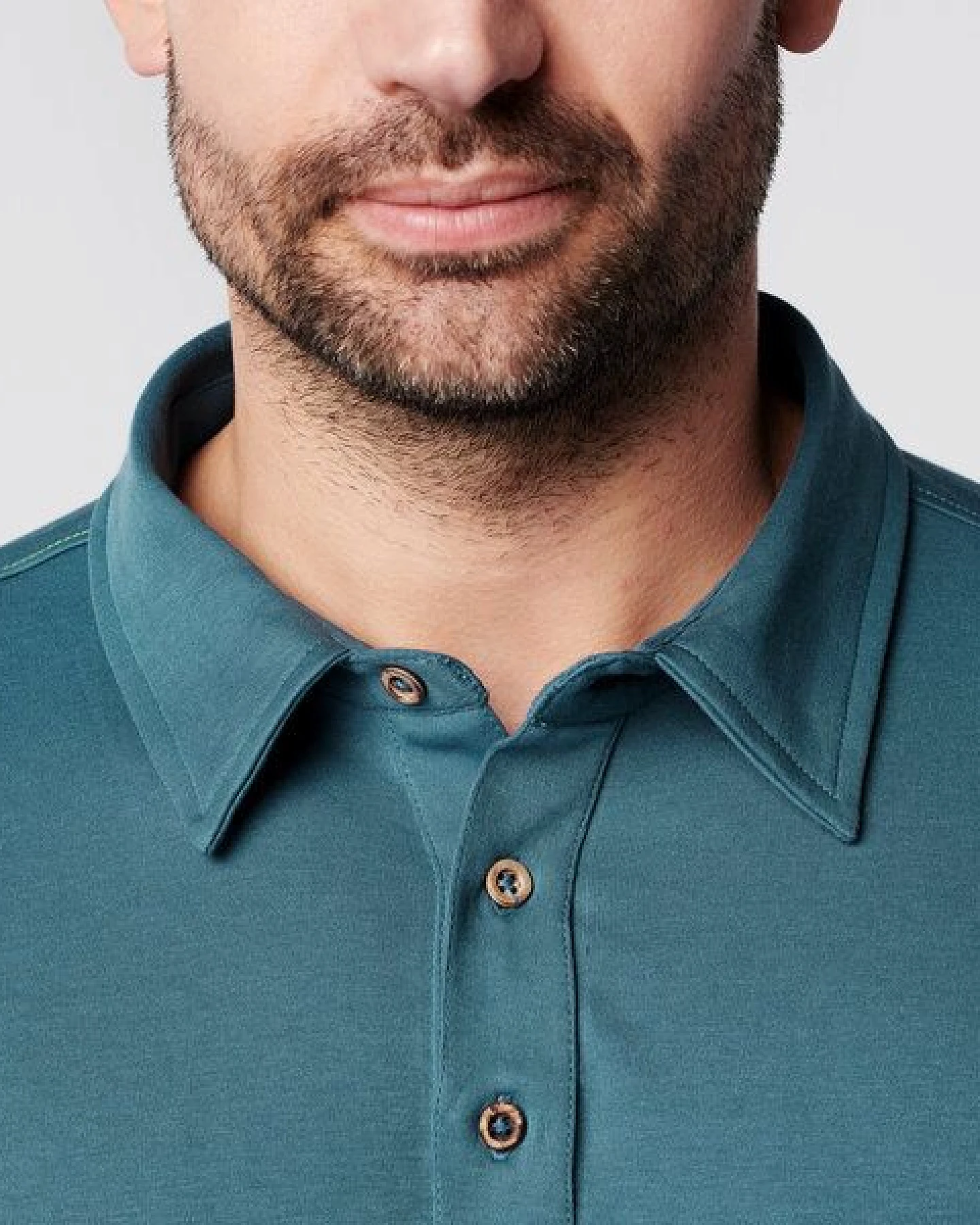 SKOT Fashion SKOT Nachhaltiges Langarm Poloshirt Herren - Slim Fit – Ansicht 3