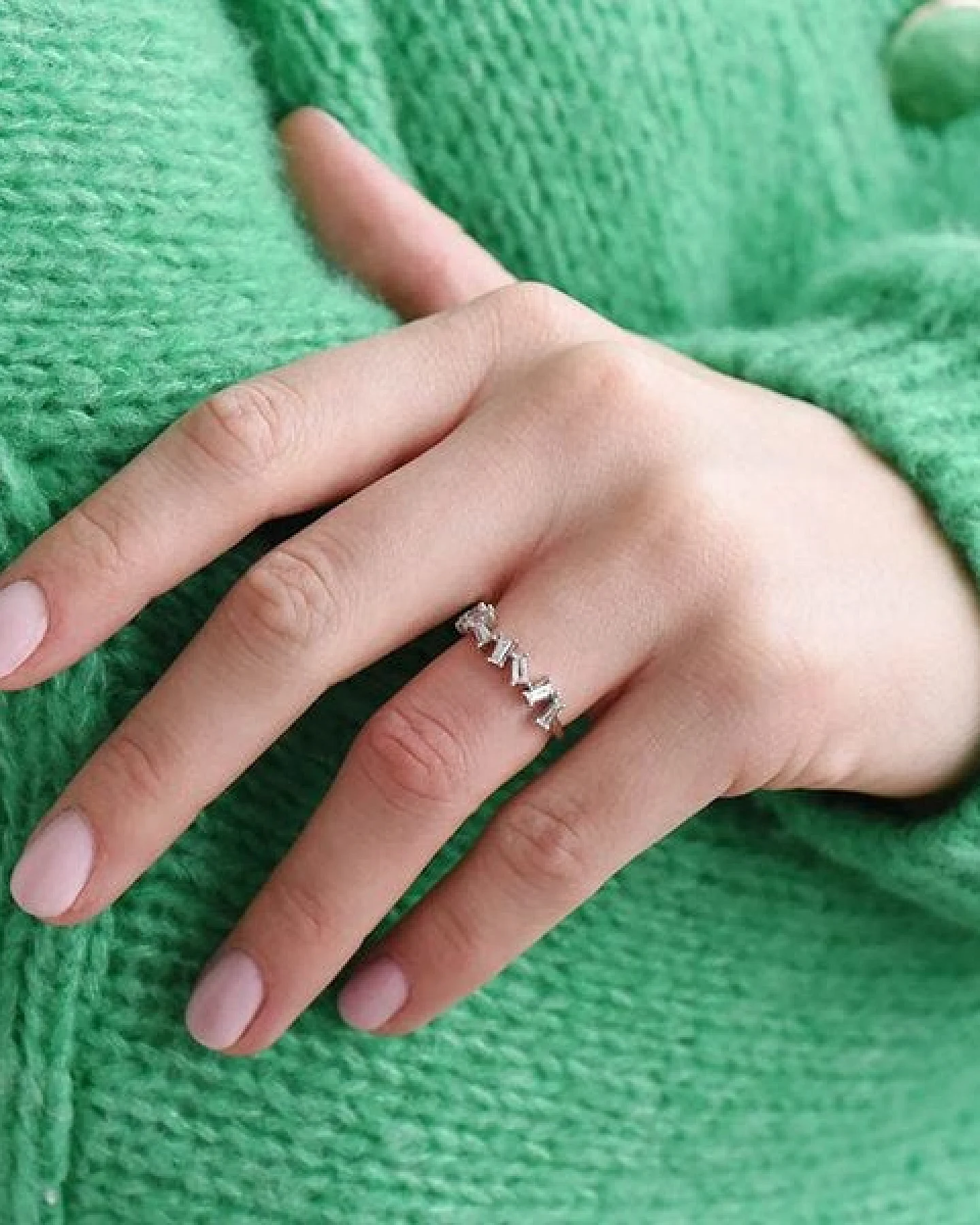 Eppi Minimalistischer Ring mit Lab Grown Diamanten Egino – Ansicht 3