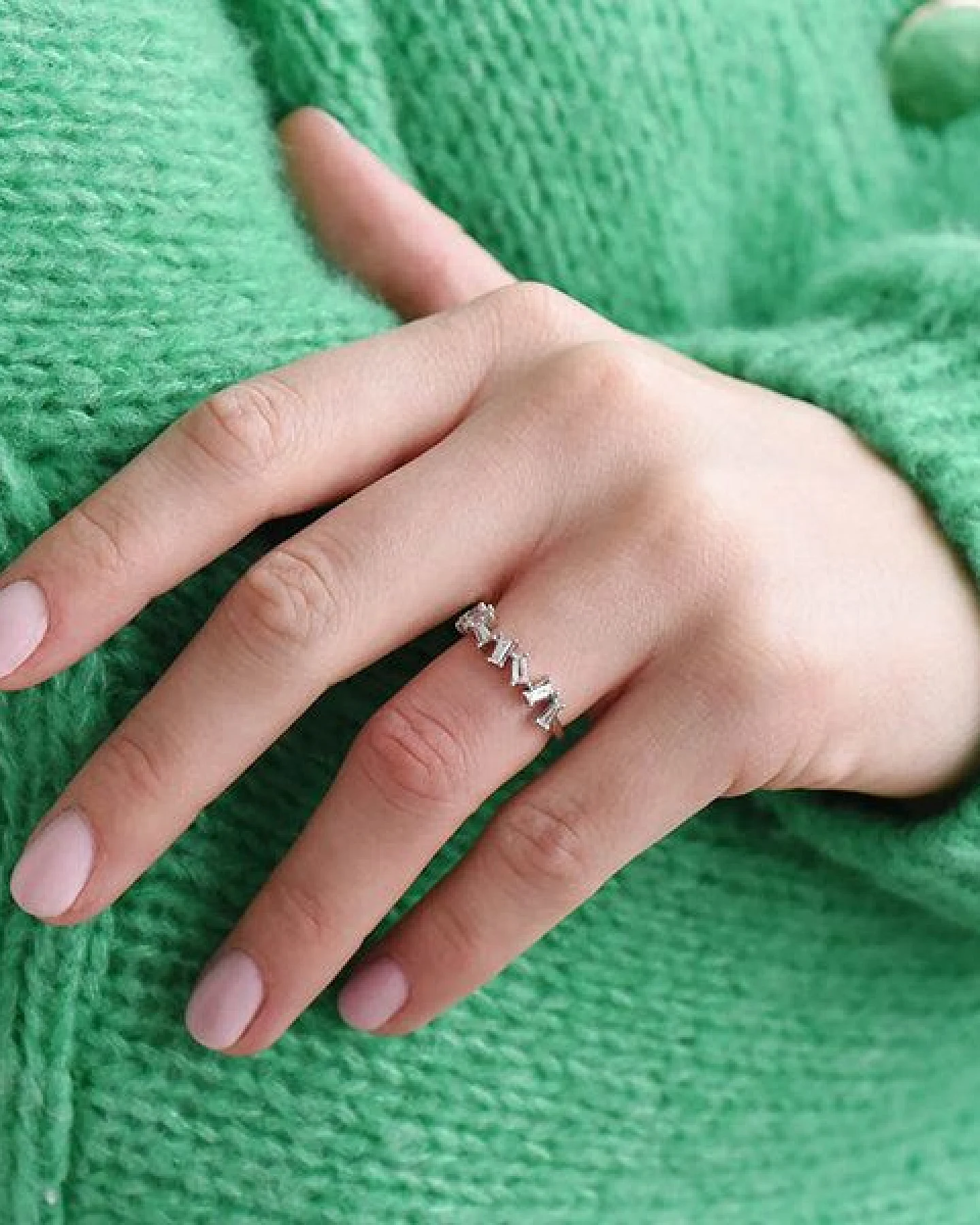 Eppi Minimalistischer Ring mit Lab Grown Diamanten Egino – Ansicht 3