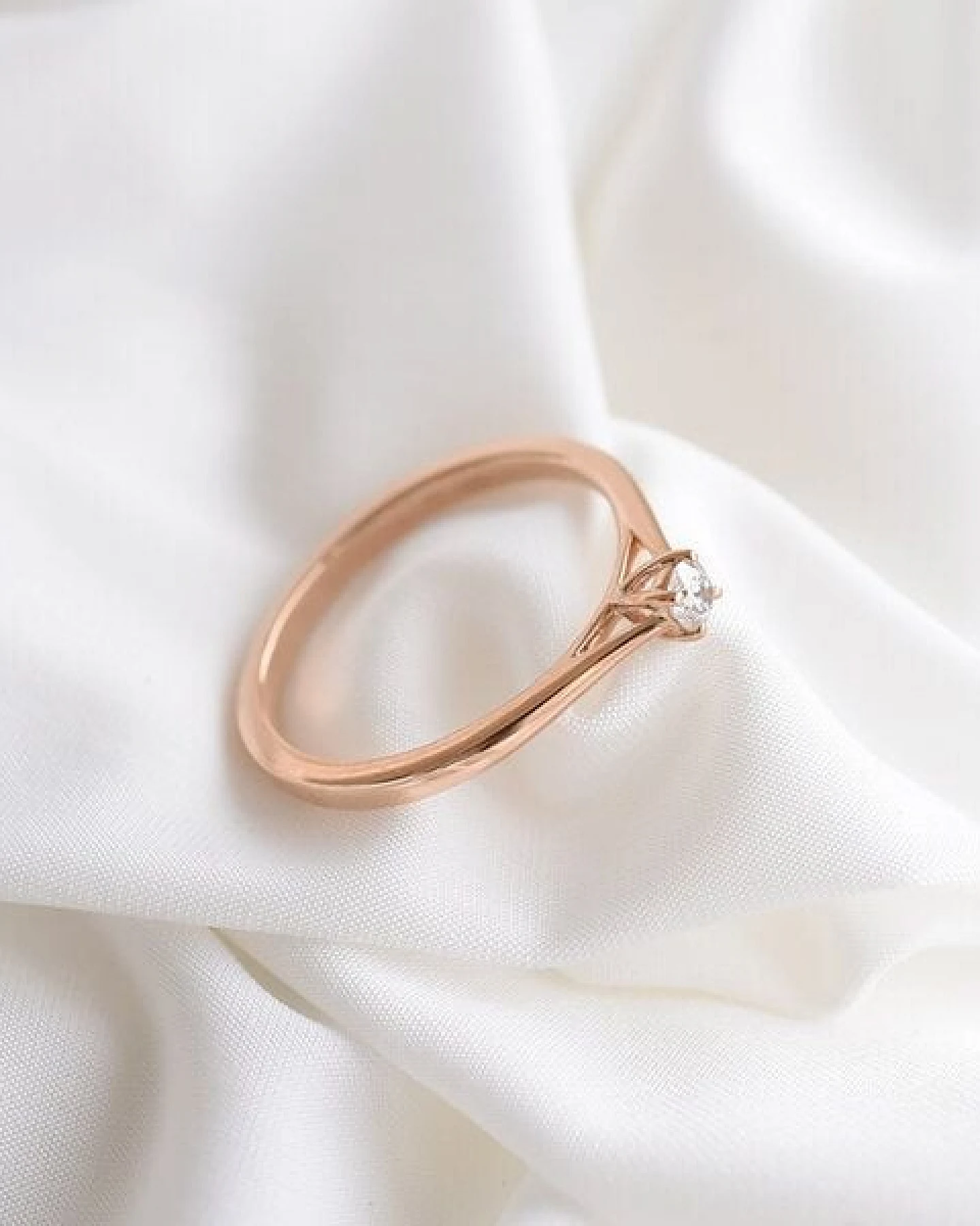 Eppi Goldener Ring mit Lab Grown Diamant Glynn – Ansicht 2