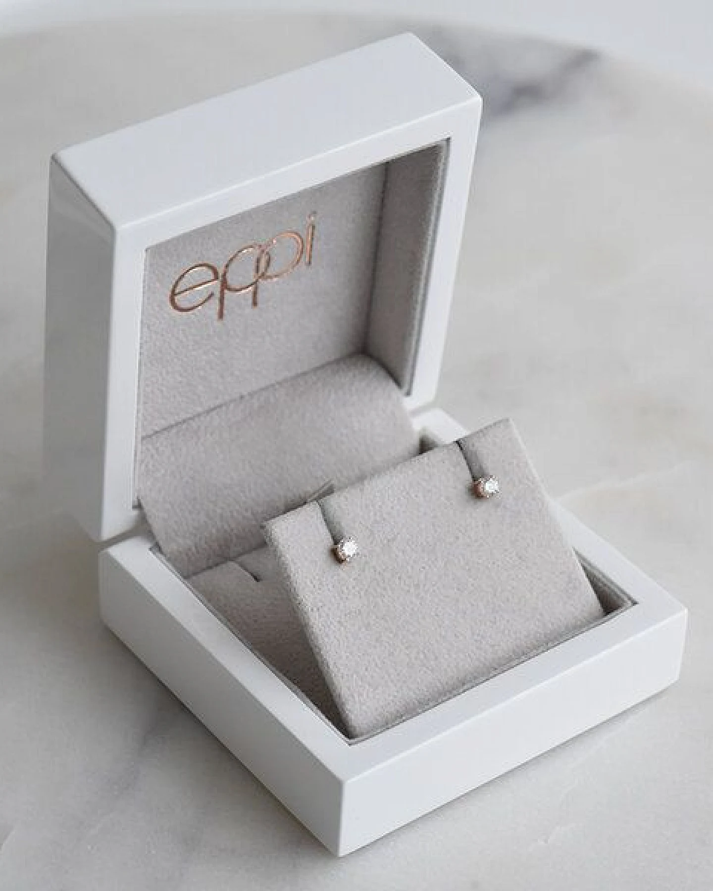 Eppi Ohrringe mit Lab Grown Diamanten 0.2ct Christi – Ansicht 3