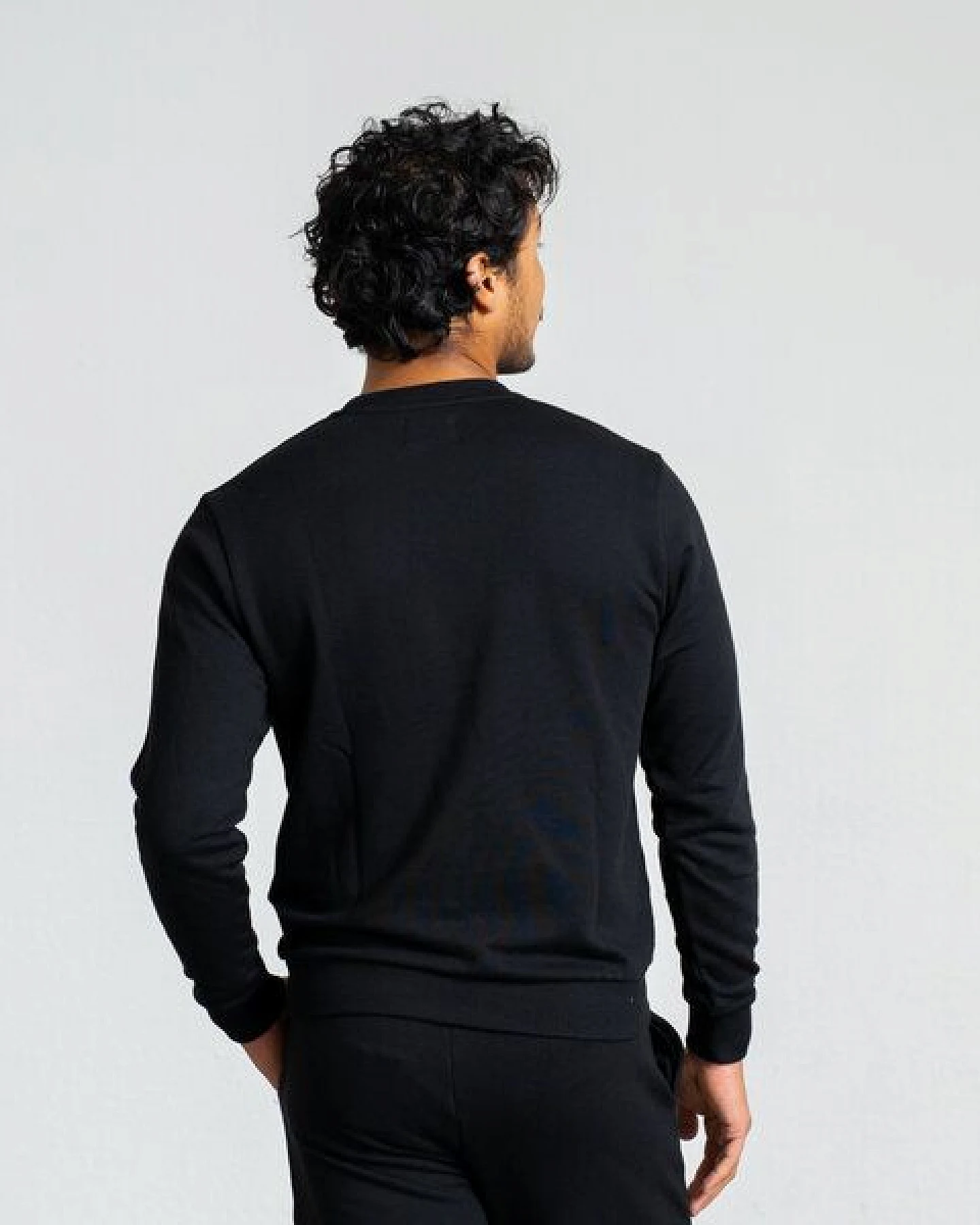 VIDAR Sport Crewneck Sweatshirt Herren aus TENCEL Modal & Bio-Baumwolle – Ansicht 3