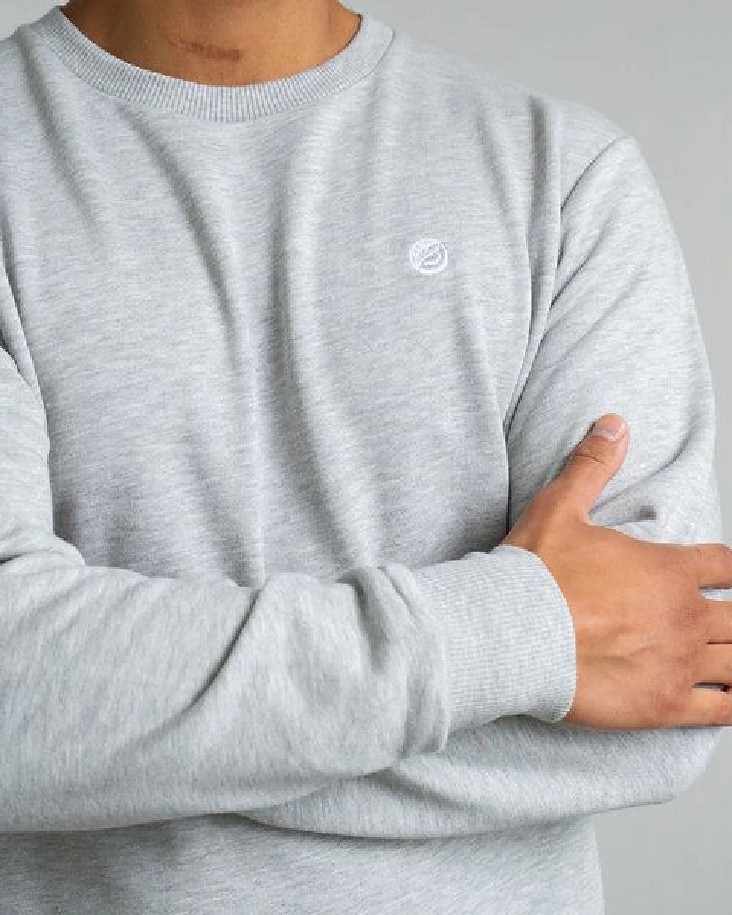 VIDAR Sport Crewneck Sweatshirt Herren aus TENCEL Modal & Bio-Baumwolle – Ansicht 3