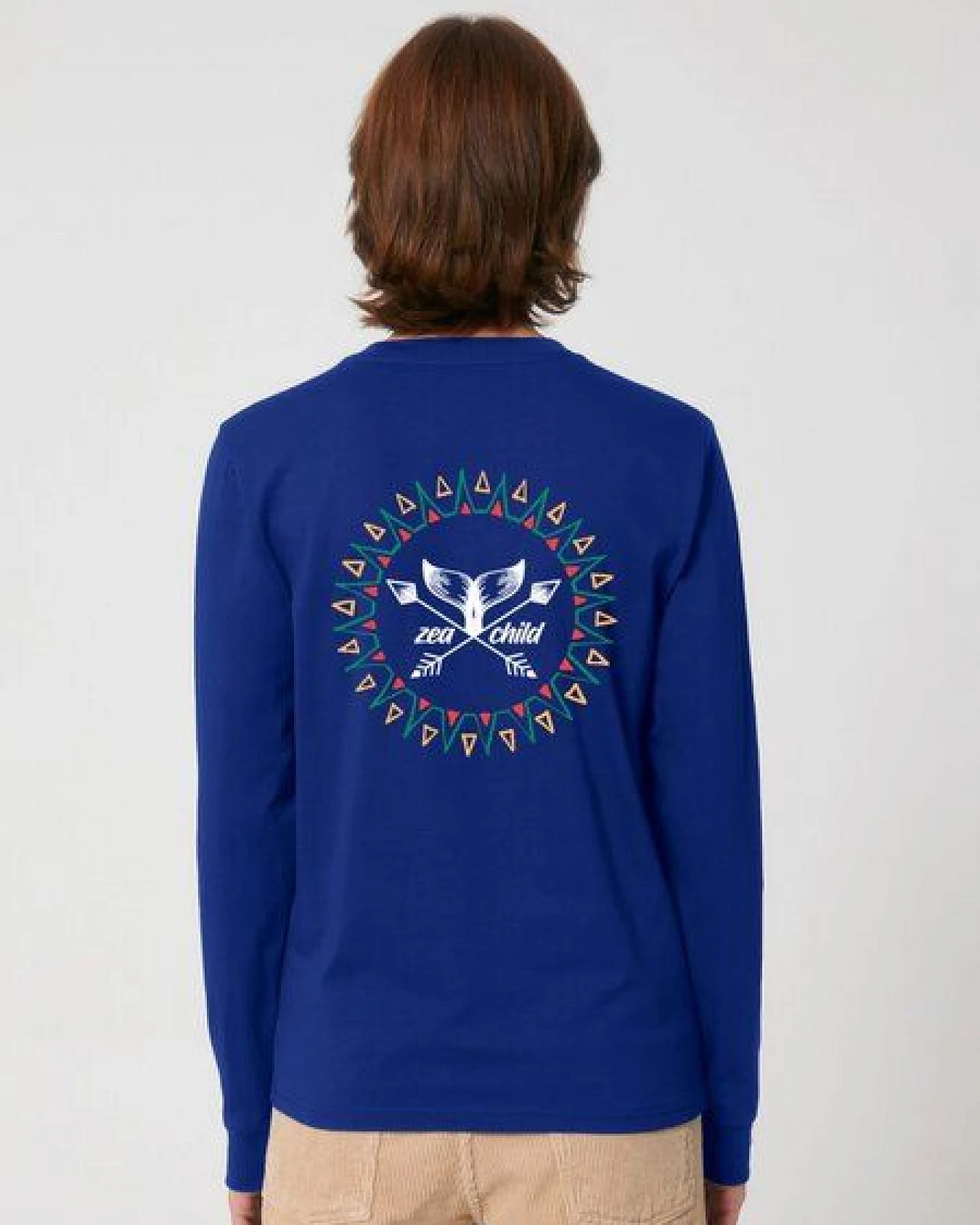 Zeachild Tribal Longsleeve Unisex Biobaumwolle – Ansicht 2