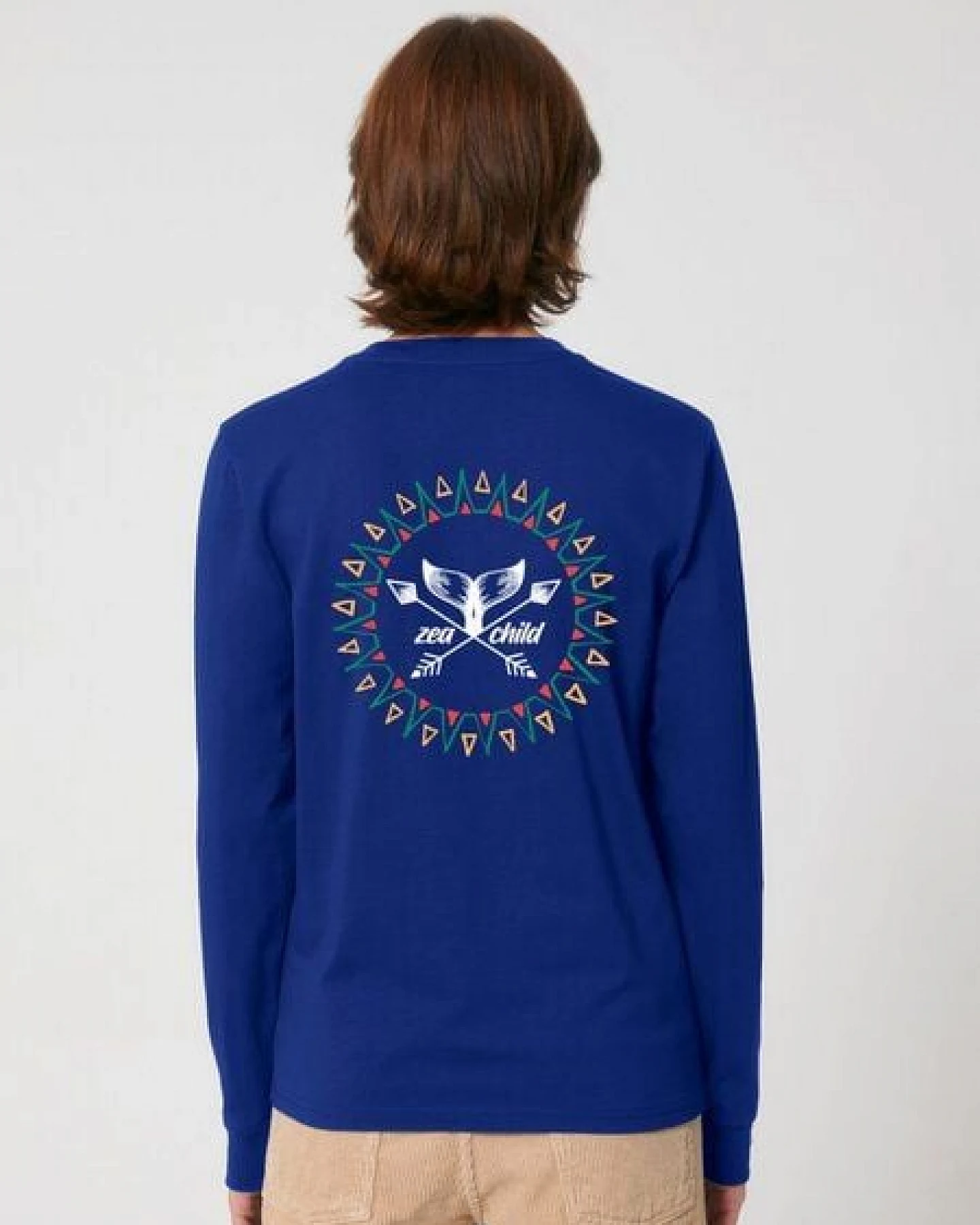 Zeachild Tribal Longsleeve Unisex Biobaumwolle – Ansicht 4