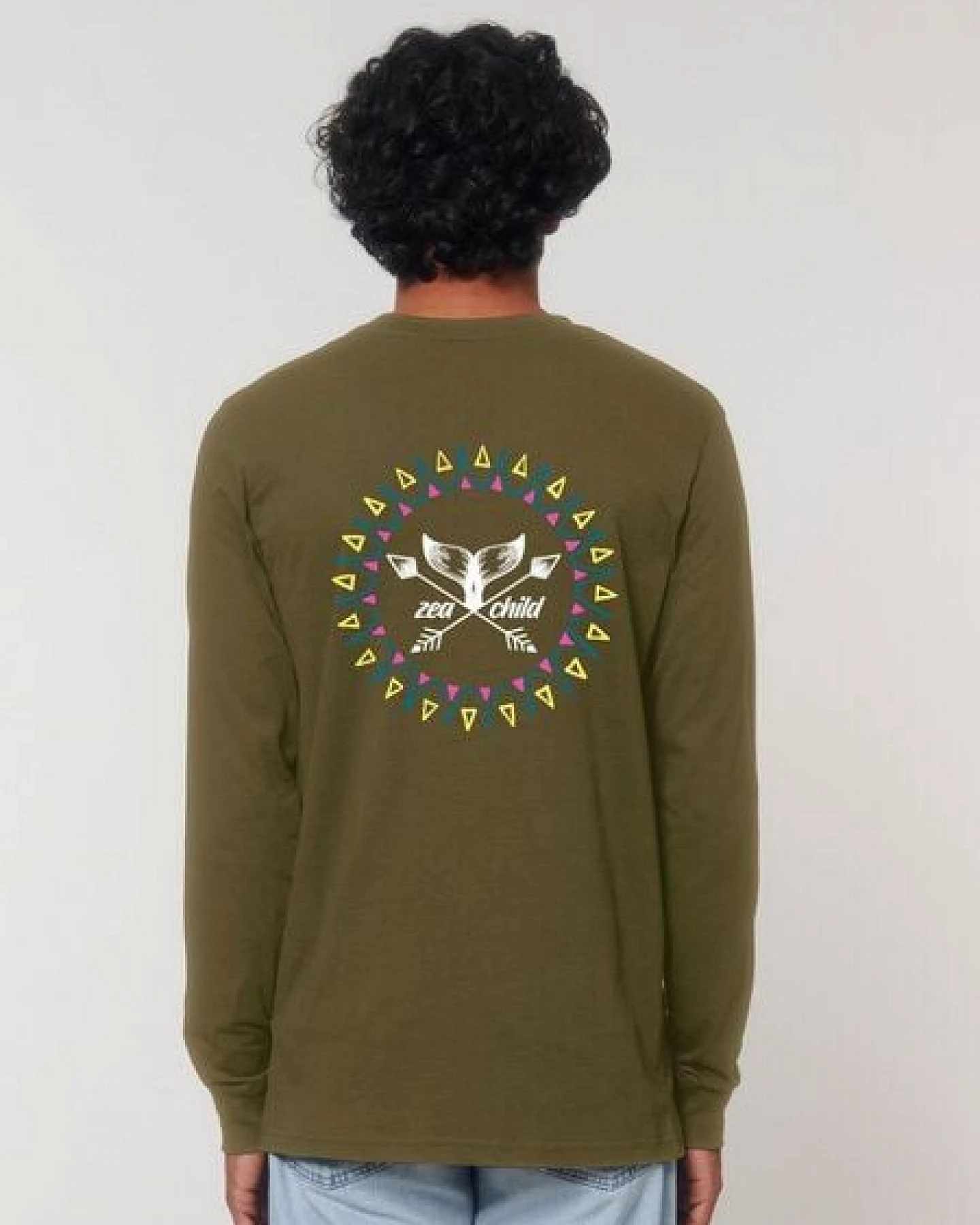 Zeachild Tribal Longsleeve Unisex Biobaumwolle – Ansicht 4