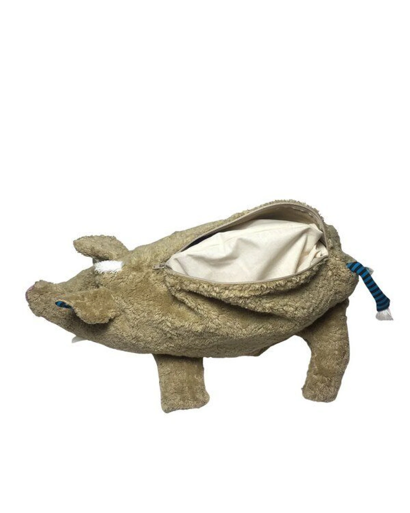 Pat und Patty Bio Kuschelkissen "Wildschwein" aus 100 % kbA-Baumwolle /GOTS – Ansicht 3