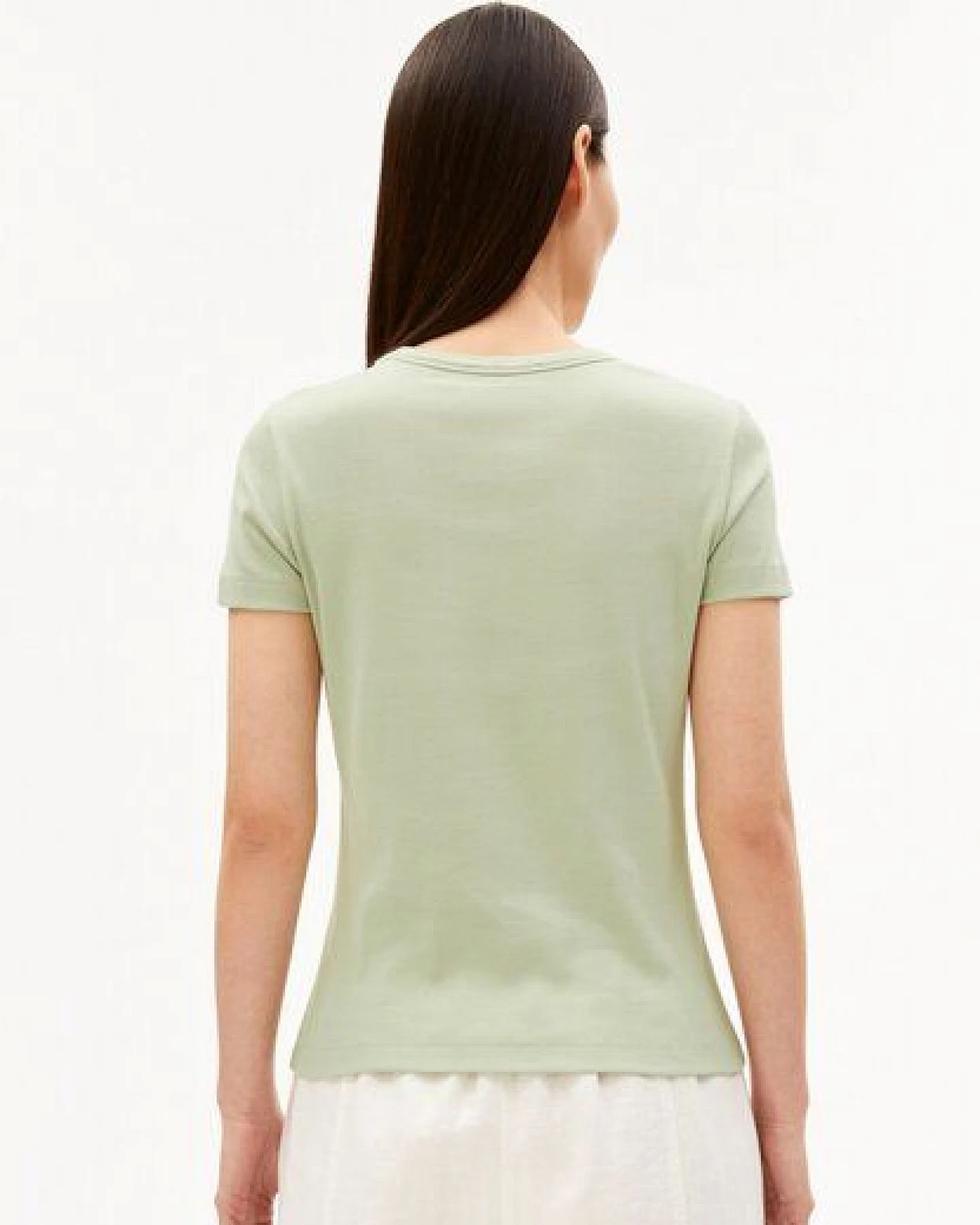ARMEDANGELS KARDAA Damen Ripp-T-Shirt aus Bio-Baumwoll Mix – Ansicht 2