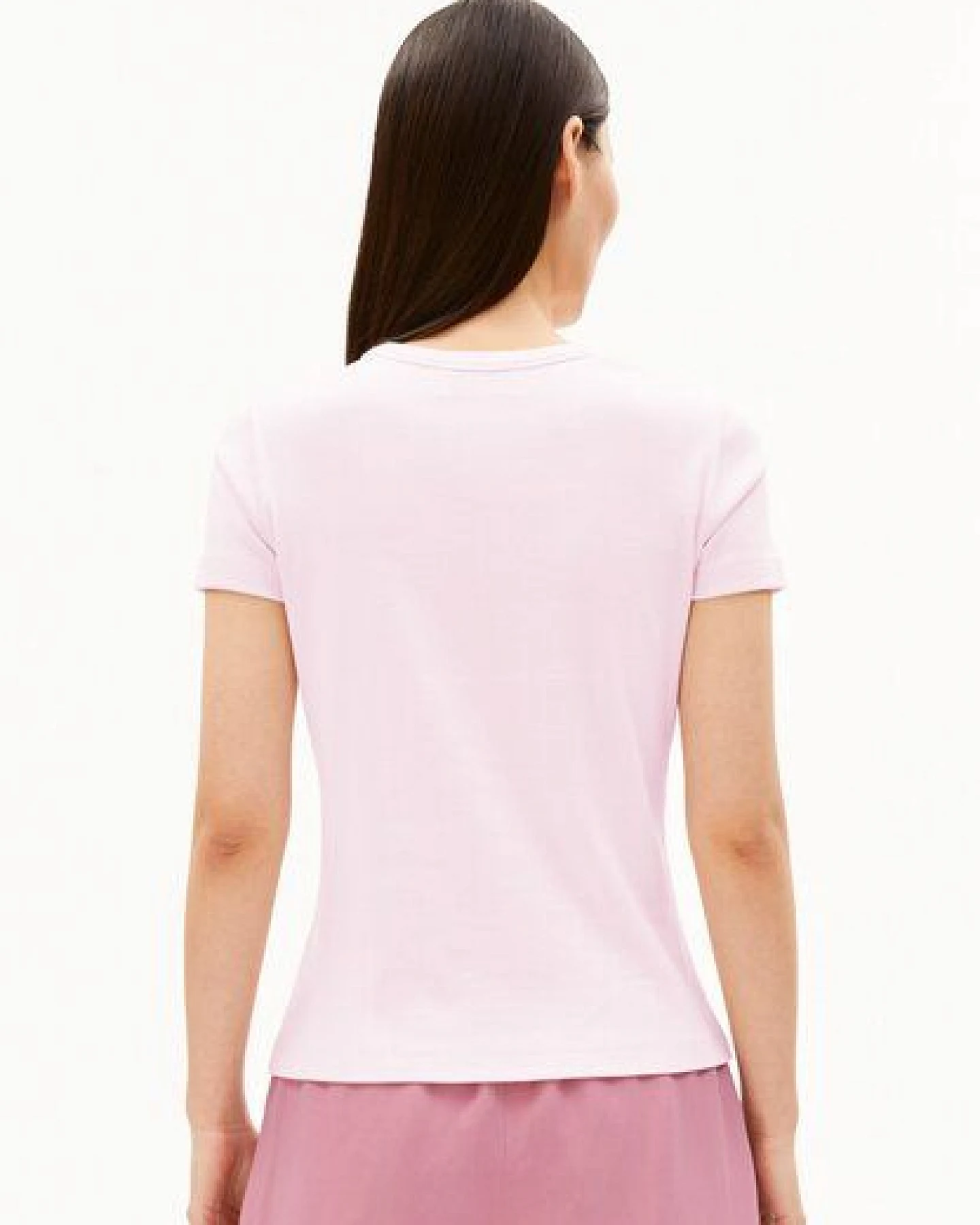 ARMEDANGELS KARDAA Damen Ripp-T-Shirt aus Bio-Baumwoll Mix – Ansicht 2
