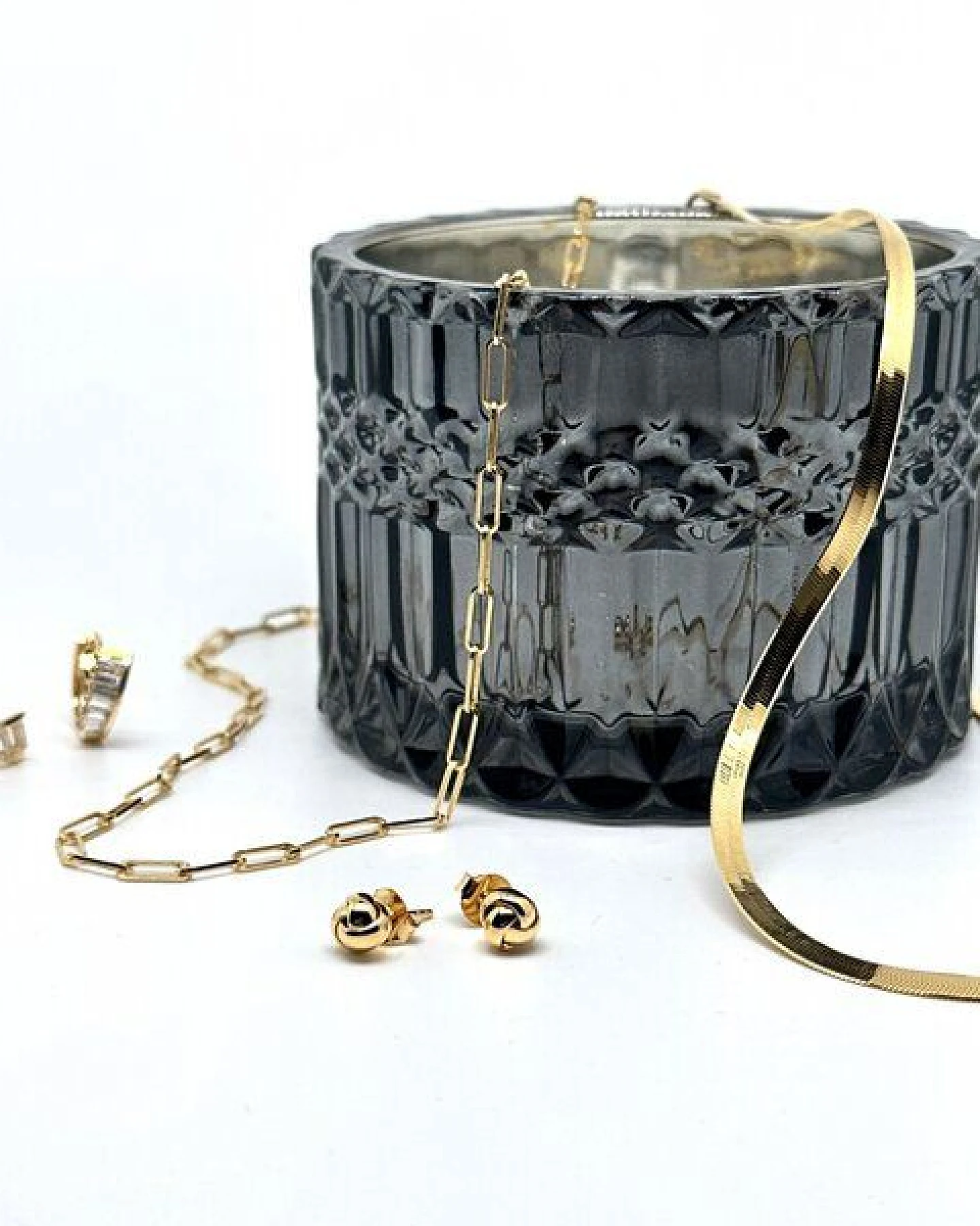 MOANINA Ohrringe Lupita - 925 Silber/18k Gold Vermeil – Ansicht 2