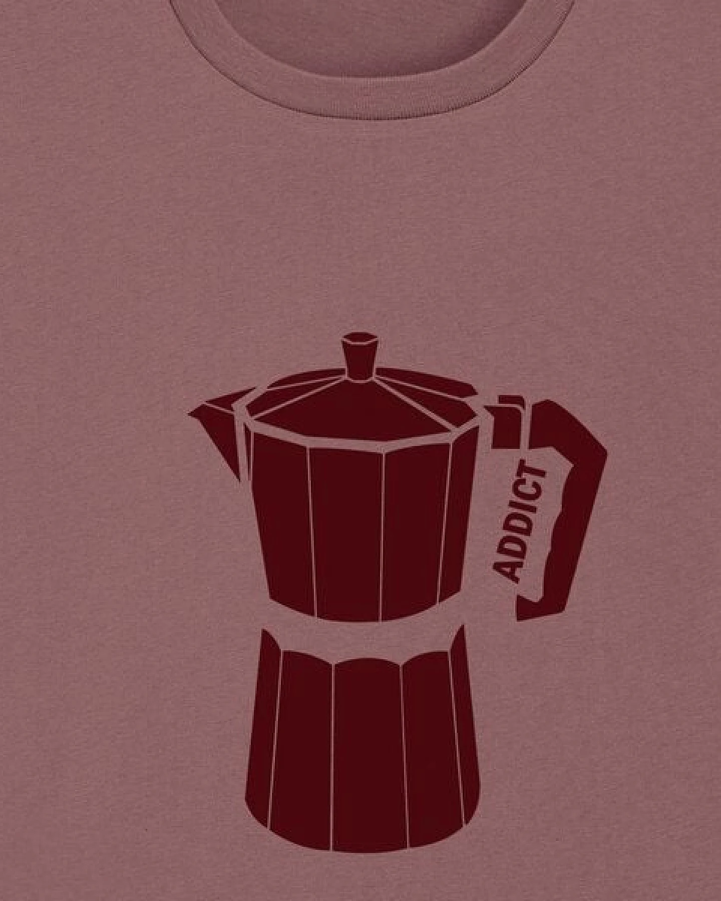 Spangeltangel T-Shirt bedruckt, Kaffee Addict, Siebdruck, Herren, Bio-Baumwolle – Ansicht 2