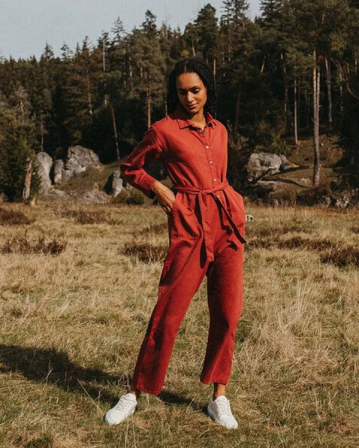 NORDLICHT Damen Jumpsuit aus Bio-Baumwolle LINNEA
