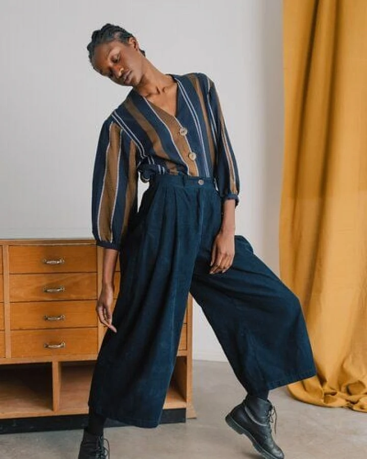 Jyoti - Fair Works Bio-Baumwollcord Culotte Awasi