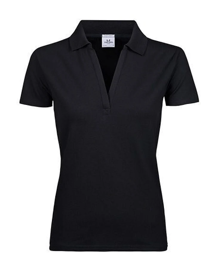 TeeJays Damen Stretch Polo Shirt Kurzarm Bio - Baumwolle