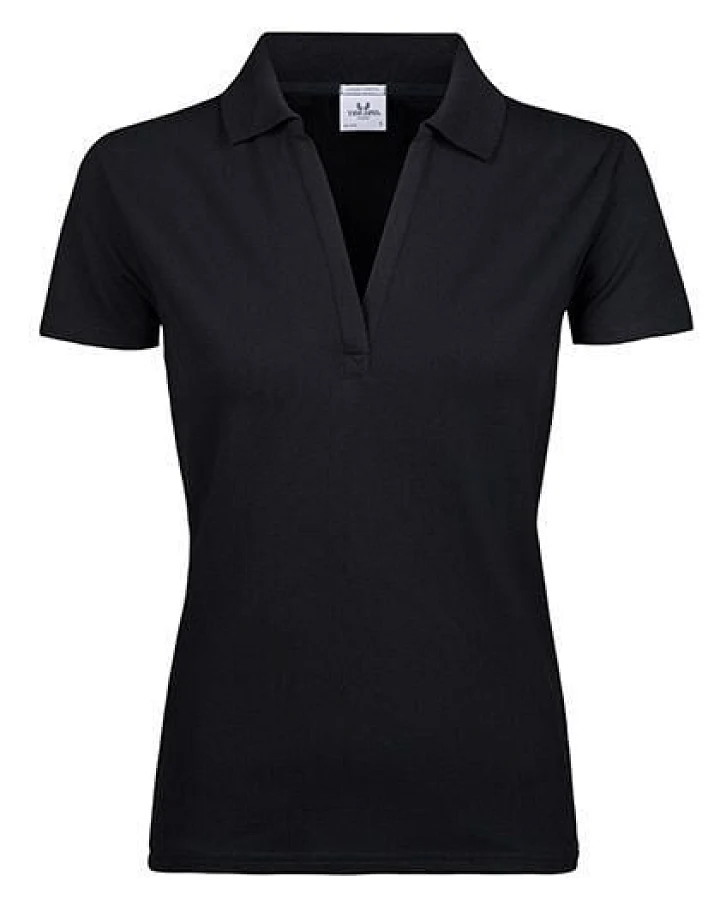 TeeJays Damen Stretch Polo Shirt Kurzarm Bio - Baumwolle