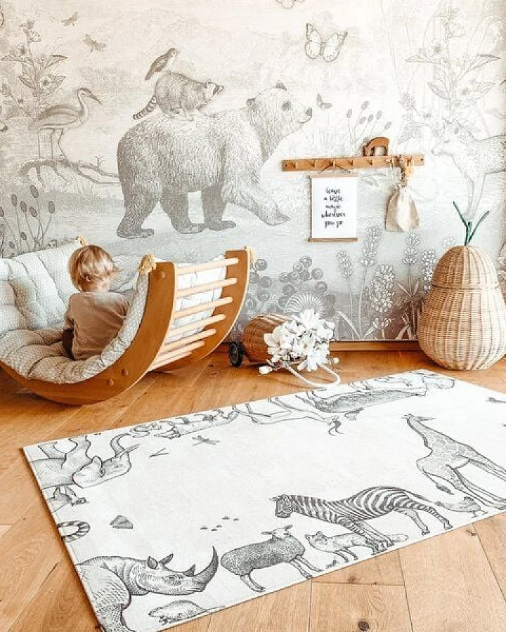 Clarissakork Kork Kinderteppich Arche Noah