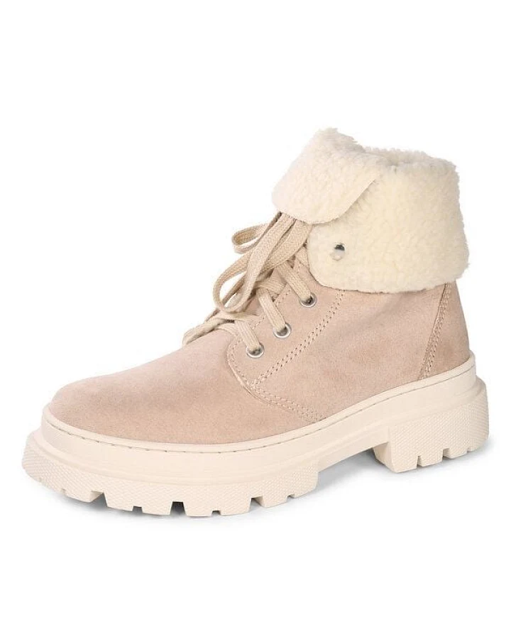 Fairticken Stiefel Vegan BRAGA gefüttert in "Wildleder"-Optik (Microfaser)