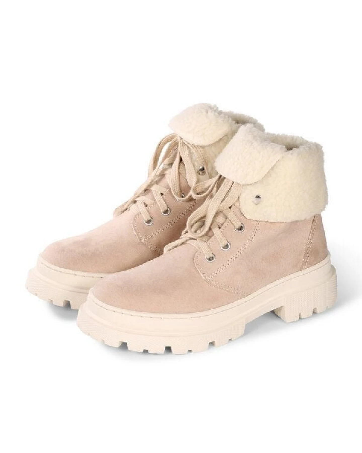 Fairticken Stiefel Vegan BRAGA gefüttert in "Wildleder"-Optik (Microfaser) – Ansicht 3