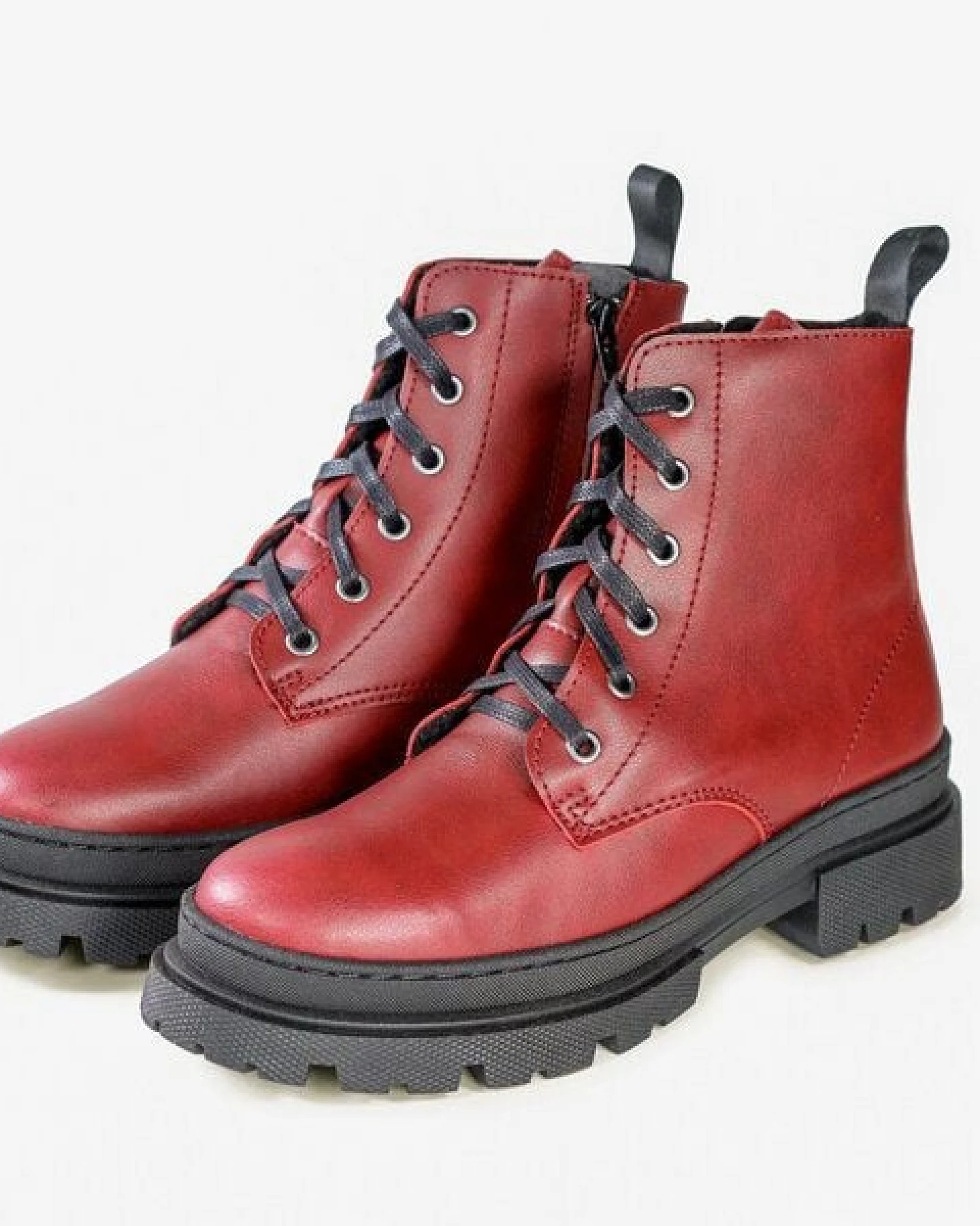 Fairticken Stiefel Vegan GRANDOLA gefüttert mit Reißerverschluß (Microfaser) – Ansicht 4
