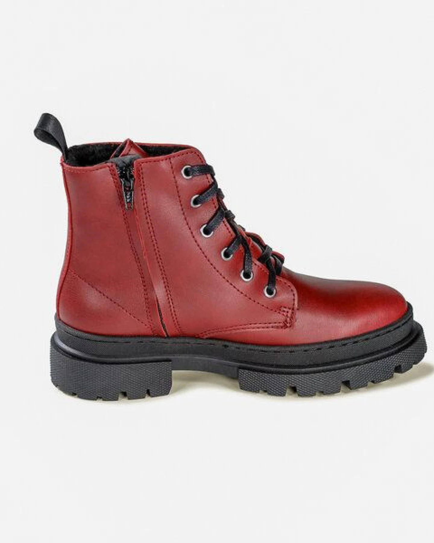 Fairticken Stiefel Vegan GRANDOLA gefüttert mit Reißerverschluß (Microfaser) – Ansicht 3