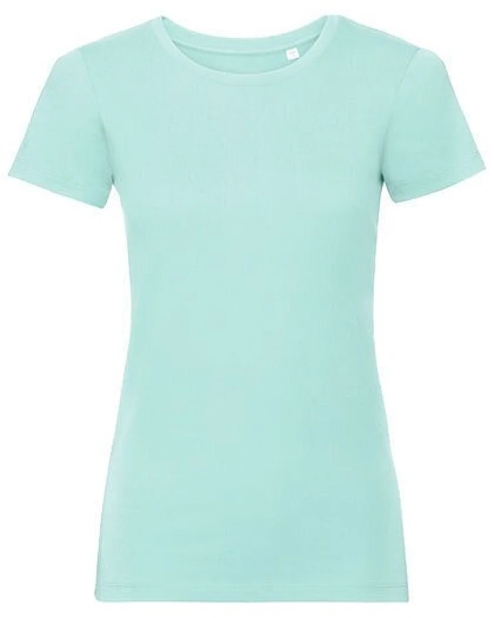 Russell Pure Organic Damen Pure Organic T-Shirt Rundhals in 13 verschiedenen Farben