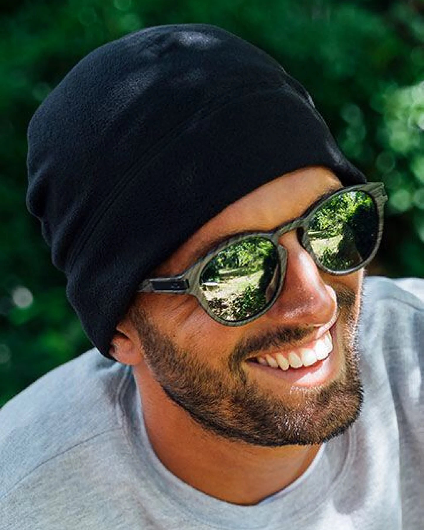 Atlantis Headwear Atlantis Beanie aus recyceltem Polyester weiches Polyesterfleece Recycling Material RPet – Ansicht 2