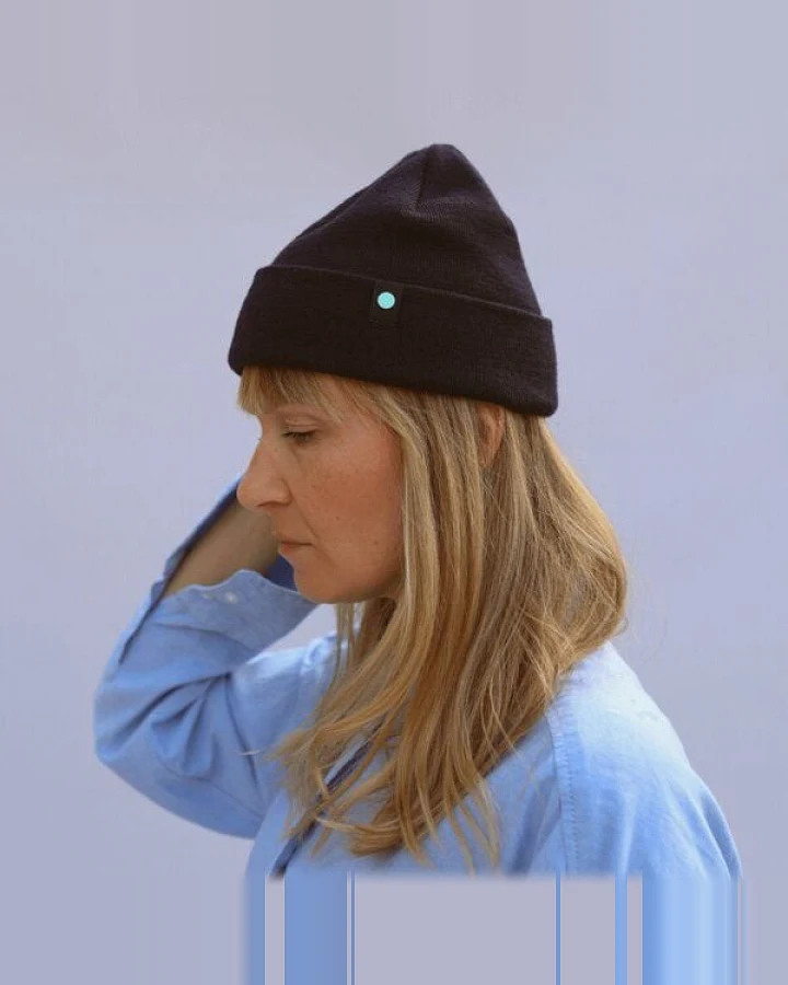 wysf. | what you stand for. kurze Mütze, Bio-Merinowolle, Made in Deutschland, Unisex, Feinstrick