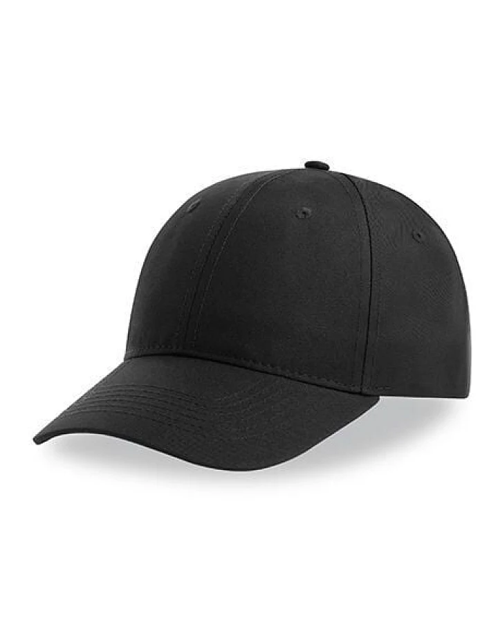 Atlantis Headwear Atlantis Recy Six Cap Klassische, strukturierte Baseballkappe, Geschwungener Schirm, Hochwertiger Klettverschluss
