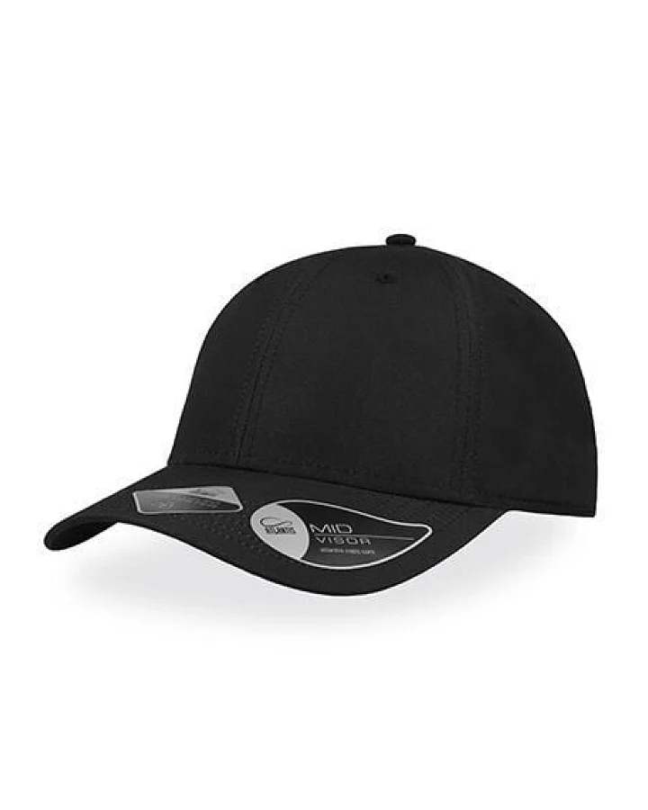 Atlantis Headwear Recy Feel Cap Kunststoffverschluss Leicht gebogener Schirm