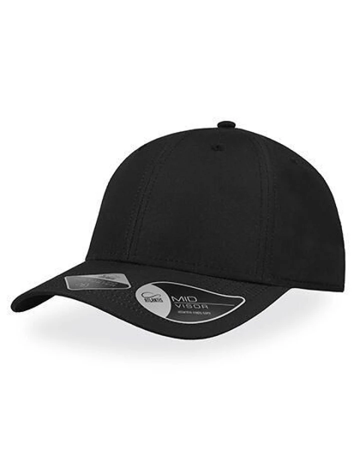 Atlantis Headwear Recy Feel Cap Kunststoffverschluss Leicht gebogener Schirm