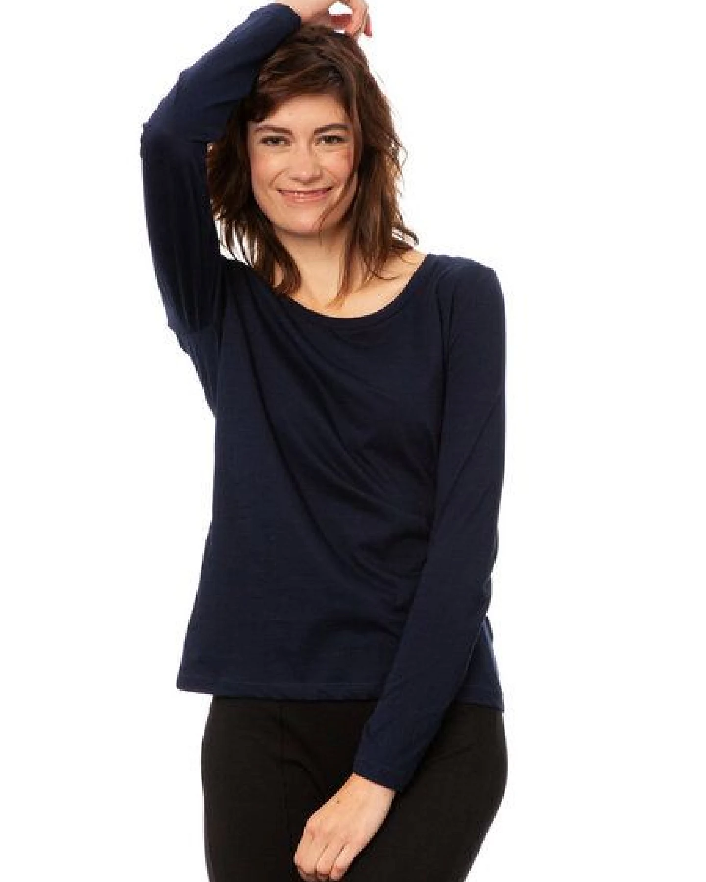 FellHerz Damen Longsleeve Bio Fair und Vegan – Ansicht 3